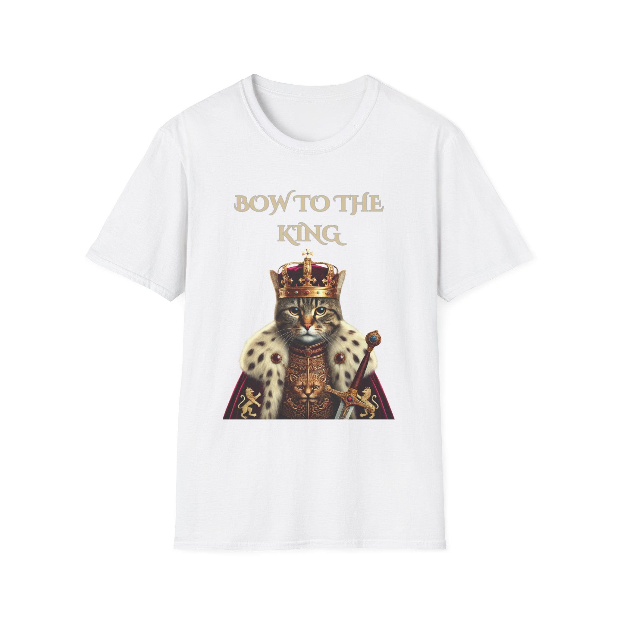 Bow to the King Cat T-Shirt