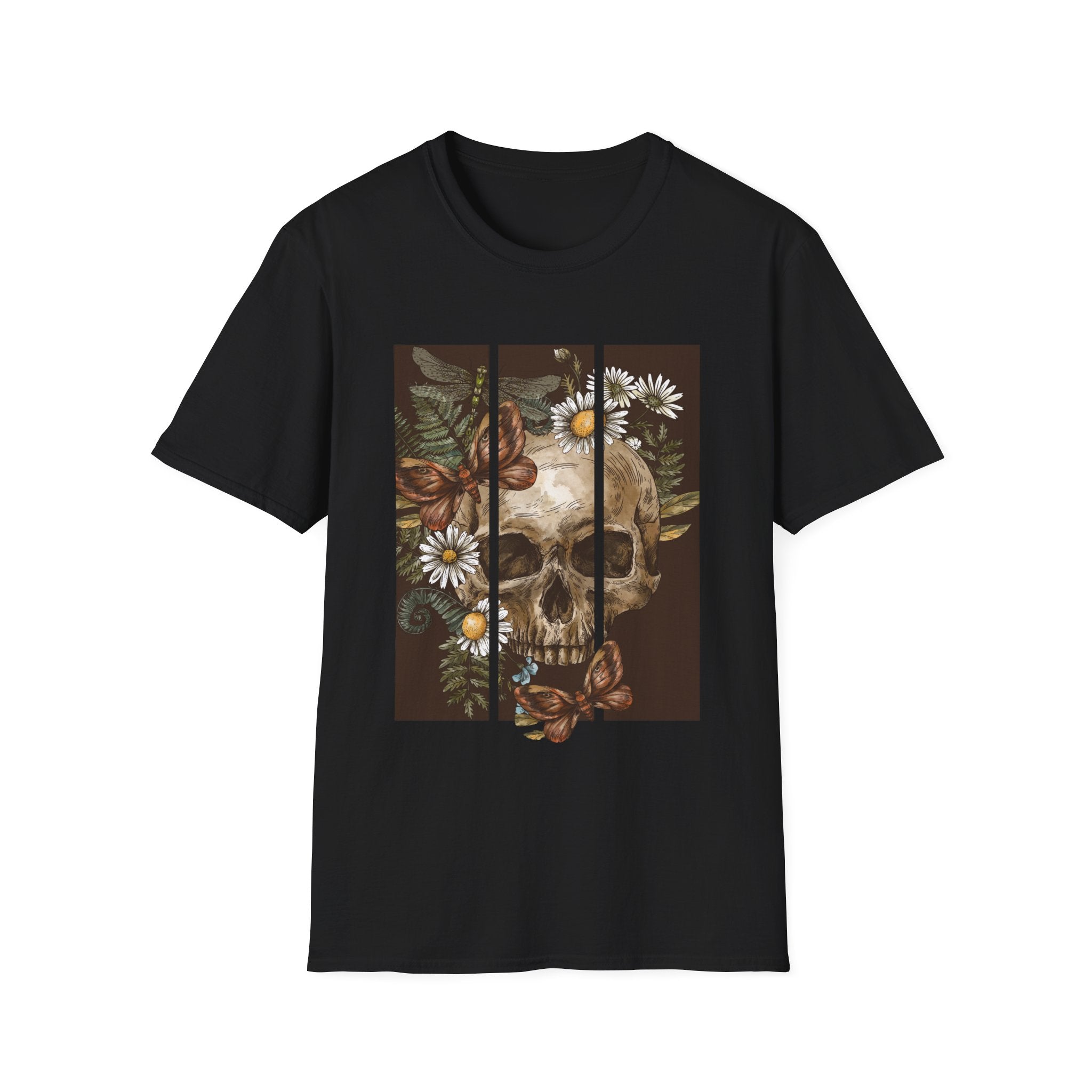 Botanical Skull Vibes T-Shirt