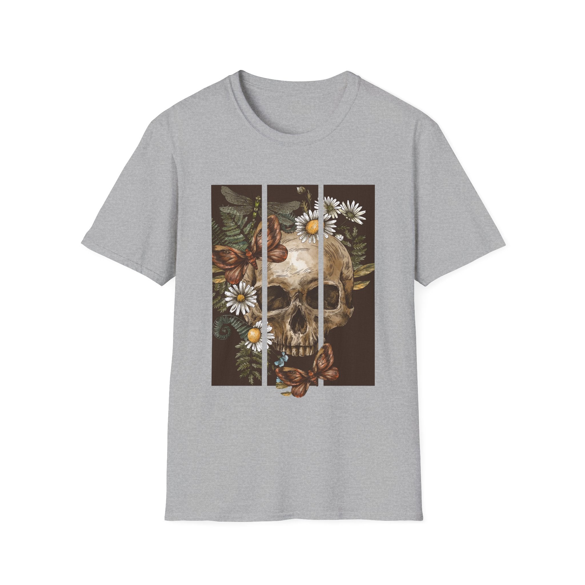 Botanical Skull Vibes T-Shirt