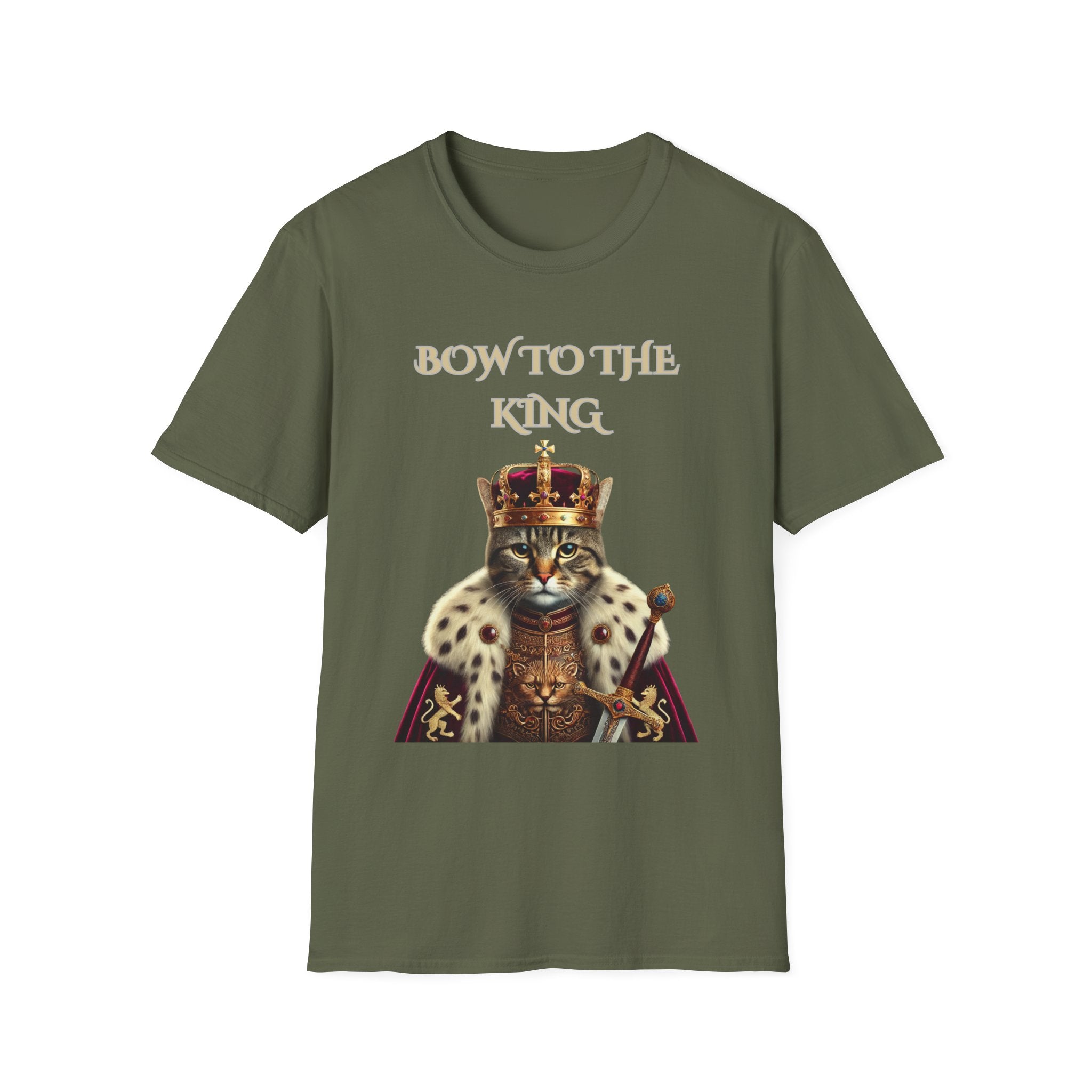 Bow to the King Cat T-Shirt