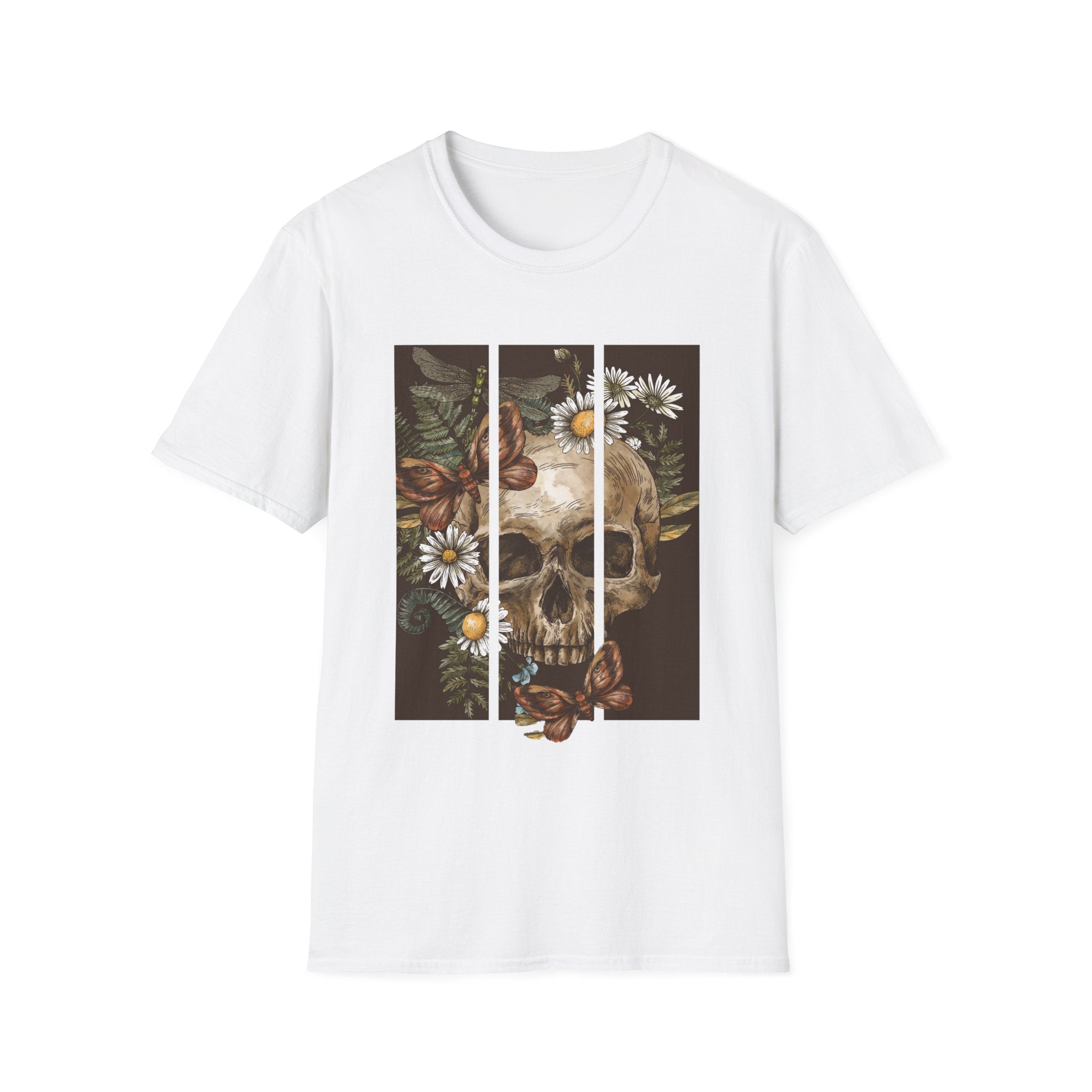 Botanical Skull Vibes T-Shirt