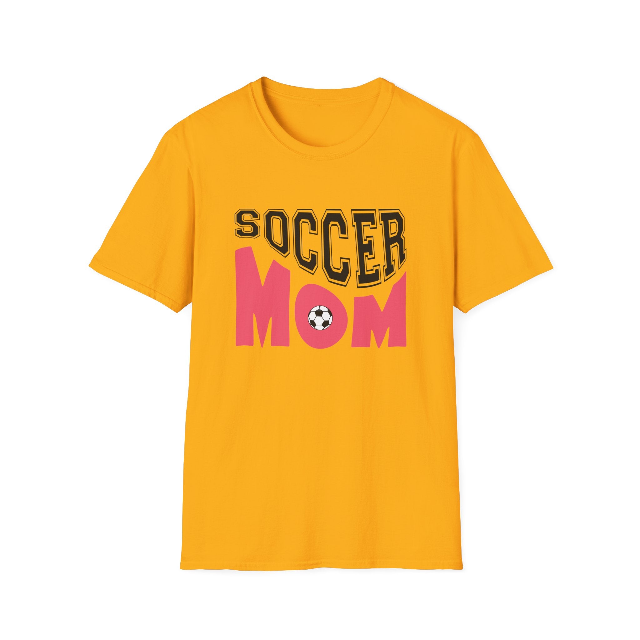 Soccer Mom Bold Letter T-Shirt
