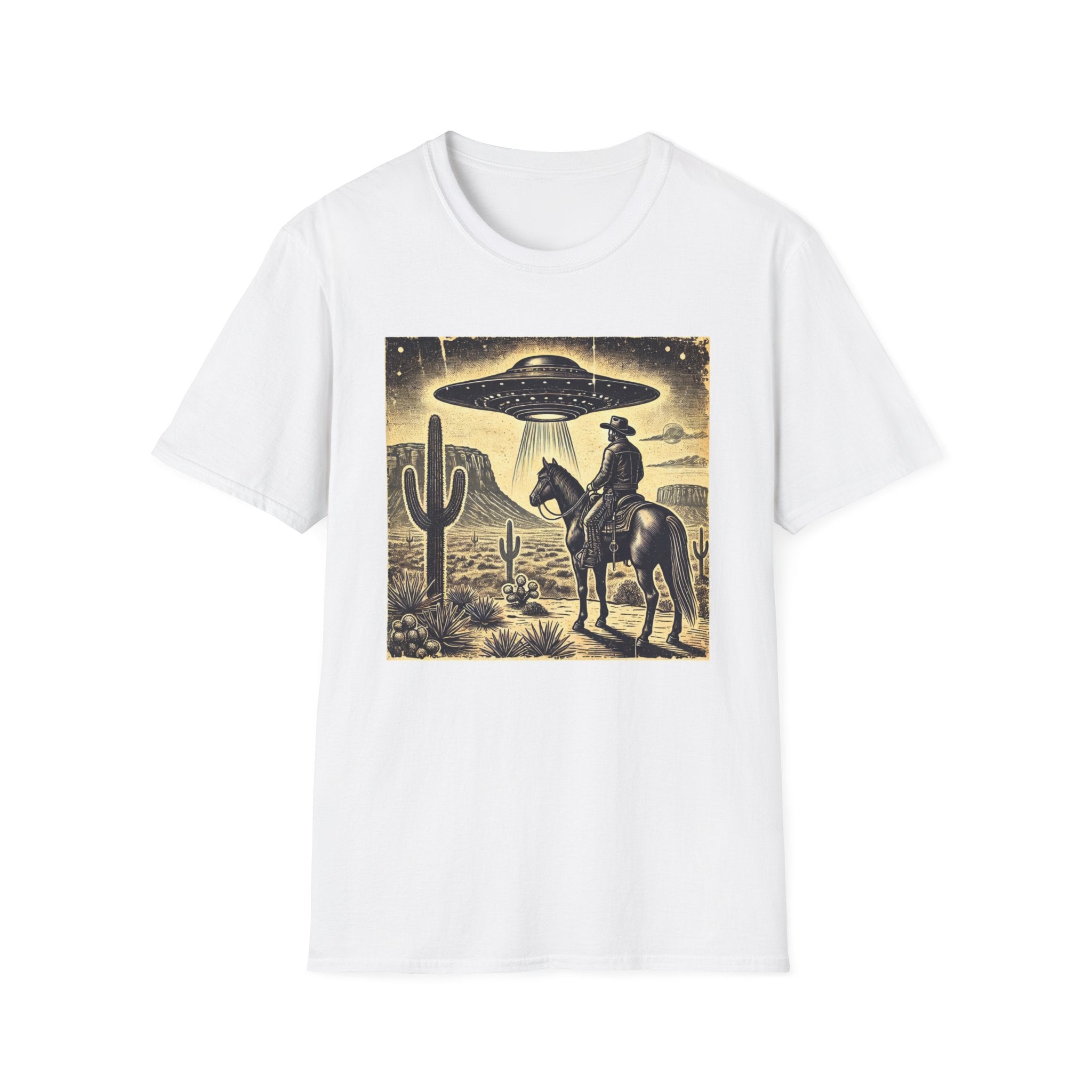 Cowboy & UFO T-Shirt