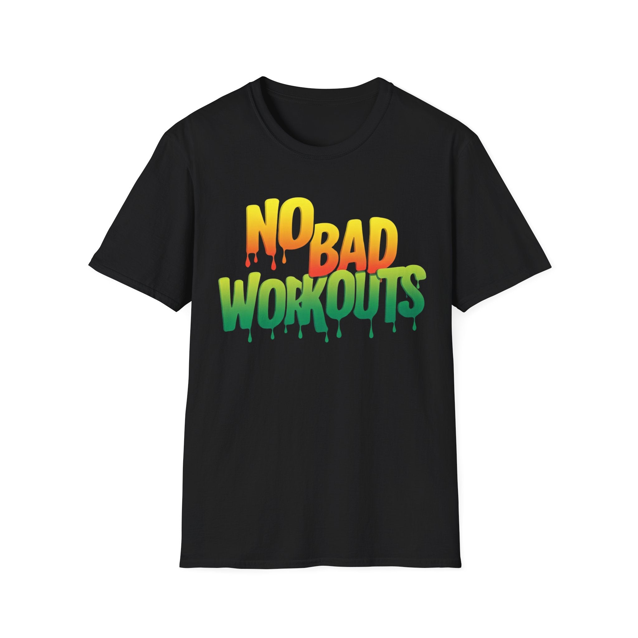 No Bad Workouts Gradient T-shirt