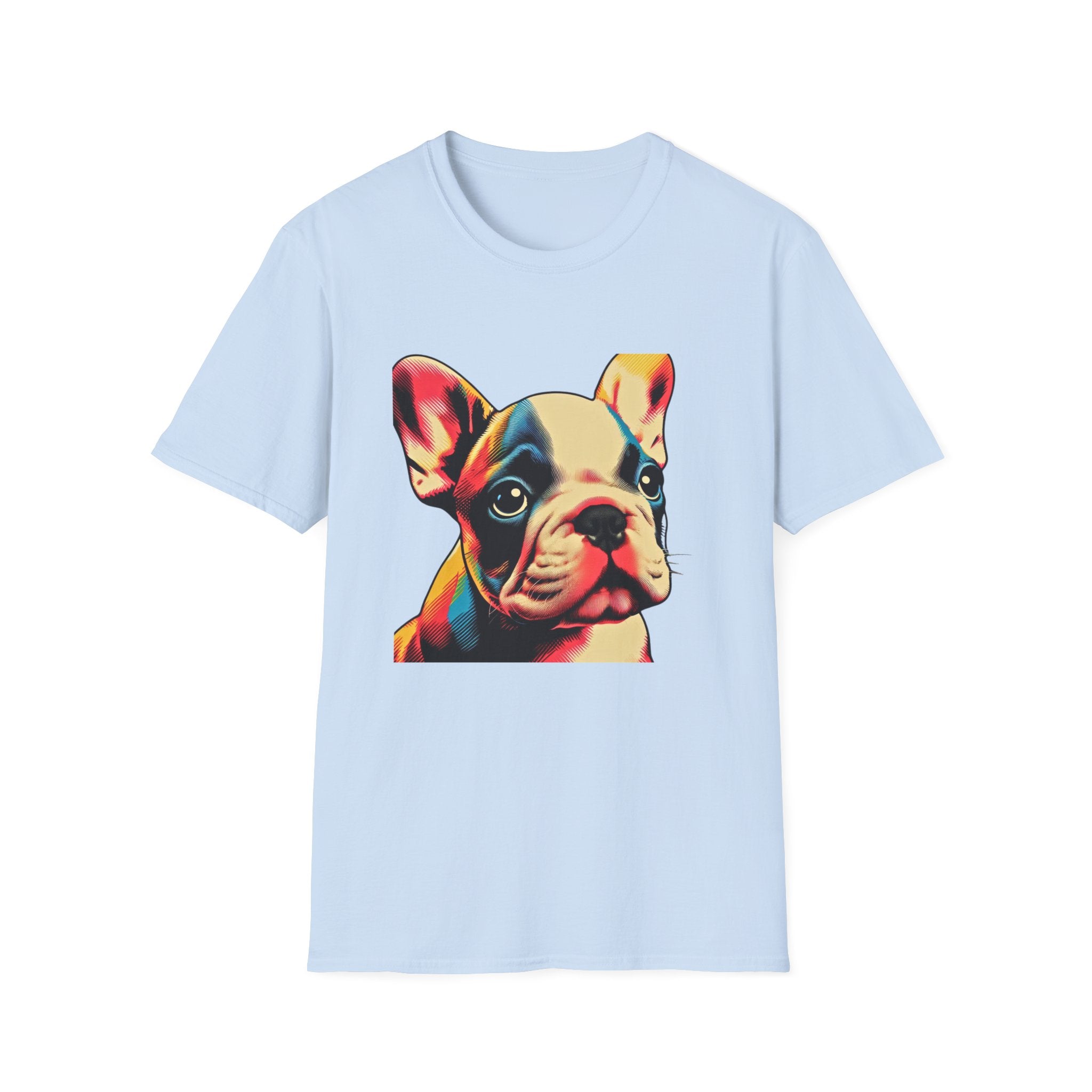 French Bulldog Pop Art Face T-Shirt