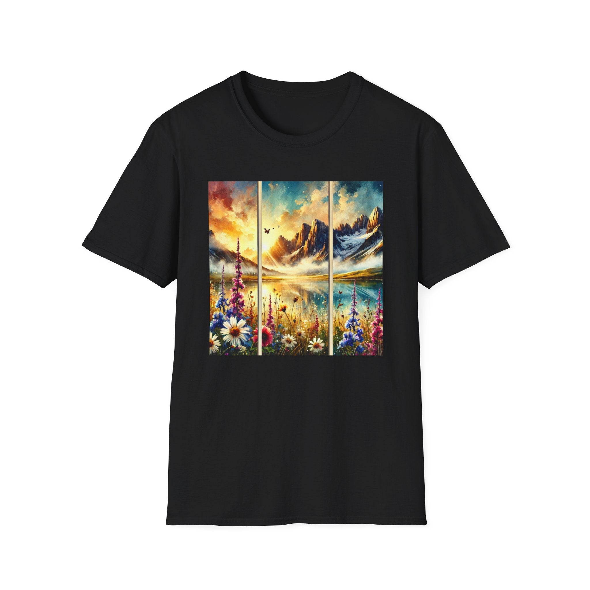 Sunset Mountain Landscape T-Shirt