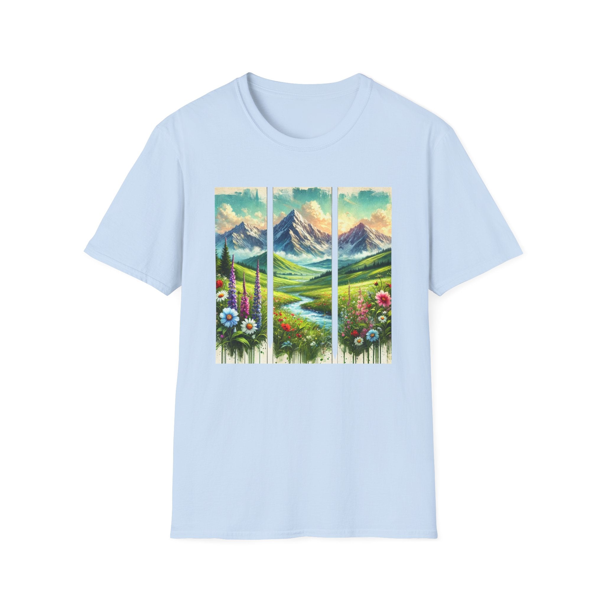 Mountain Bliss Landscape T-Shirt