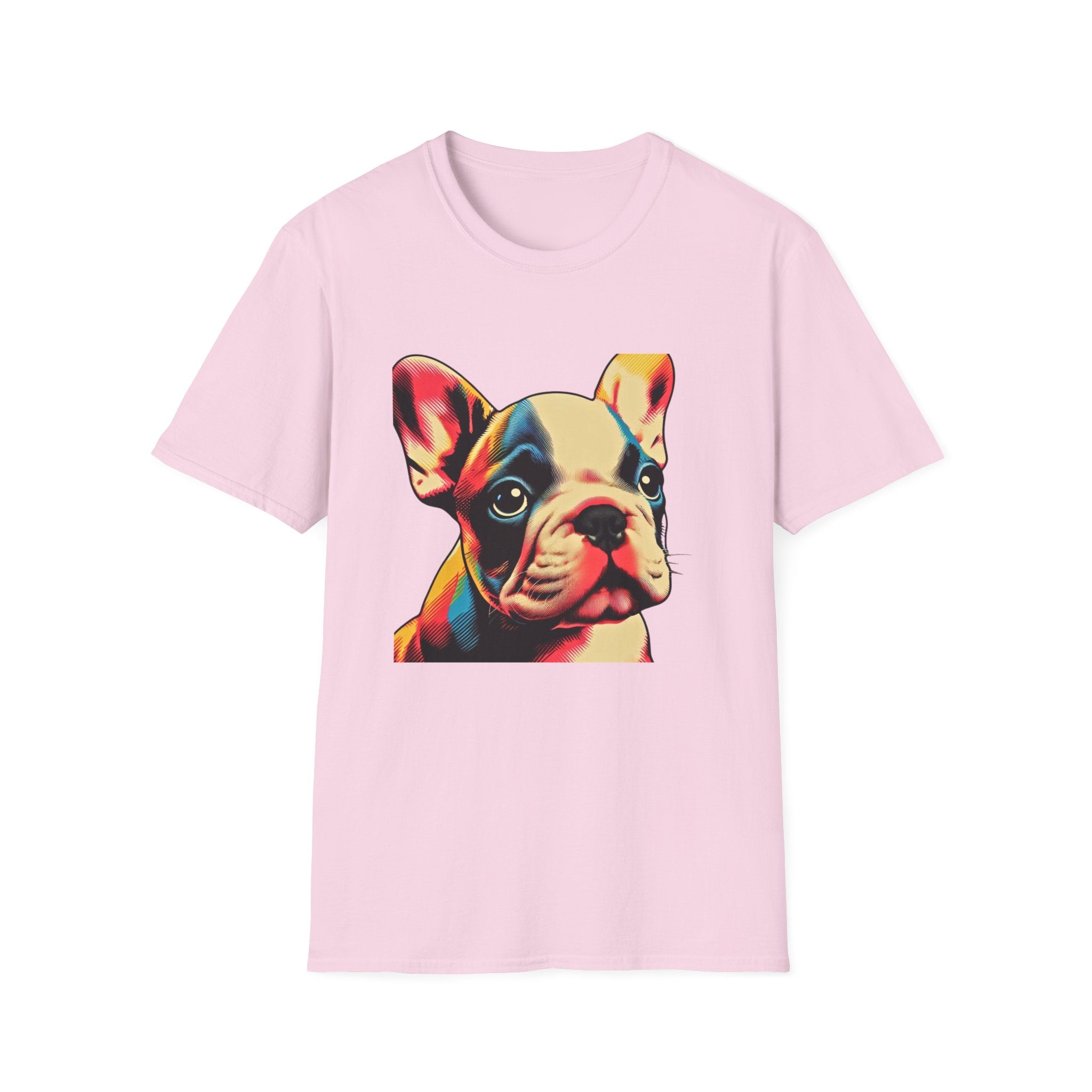 French Bulldog Pop Art Face T-Shirt