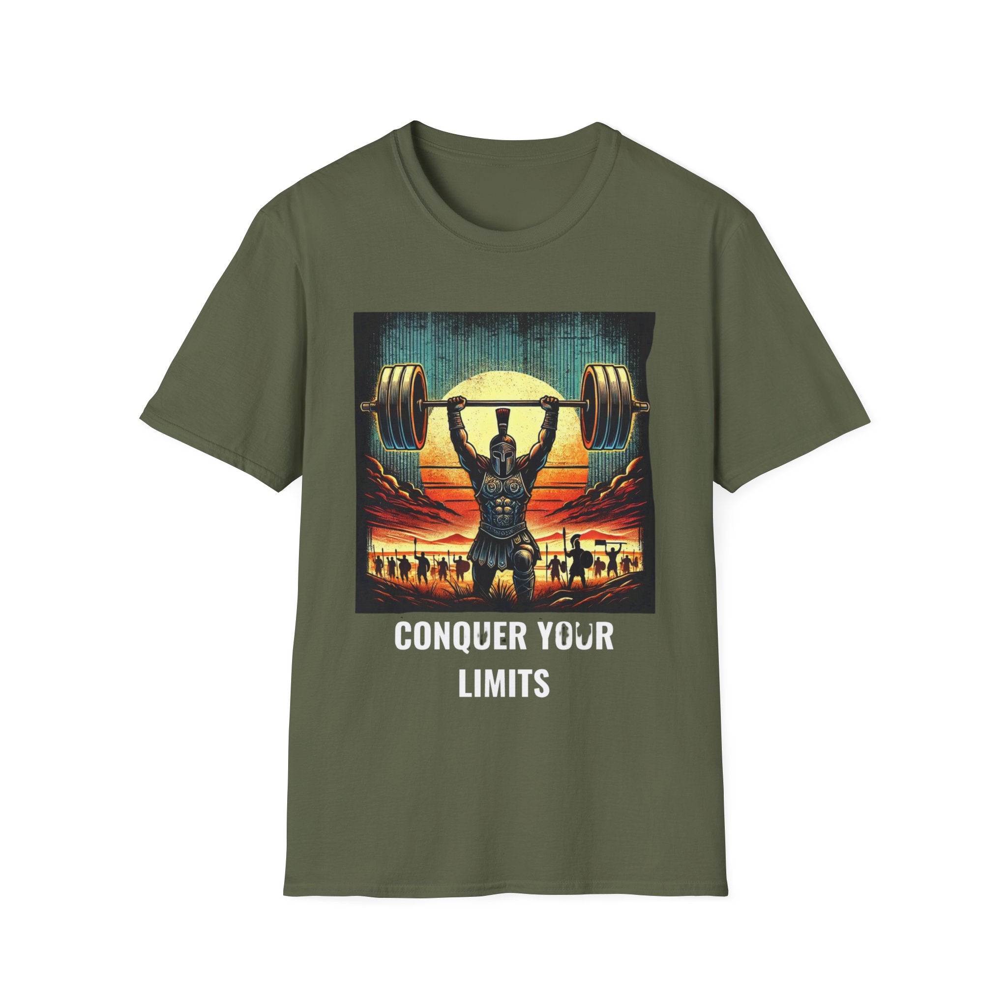 Conquer Your Limits (Sunset Warrior) T-shirt