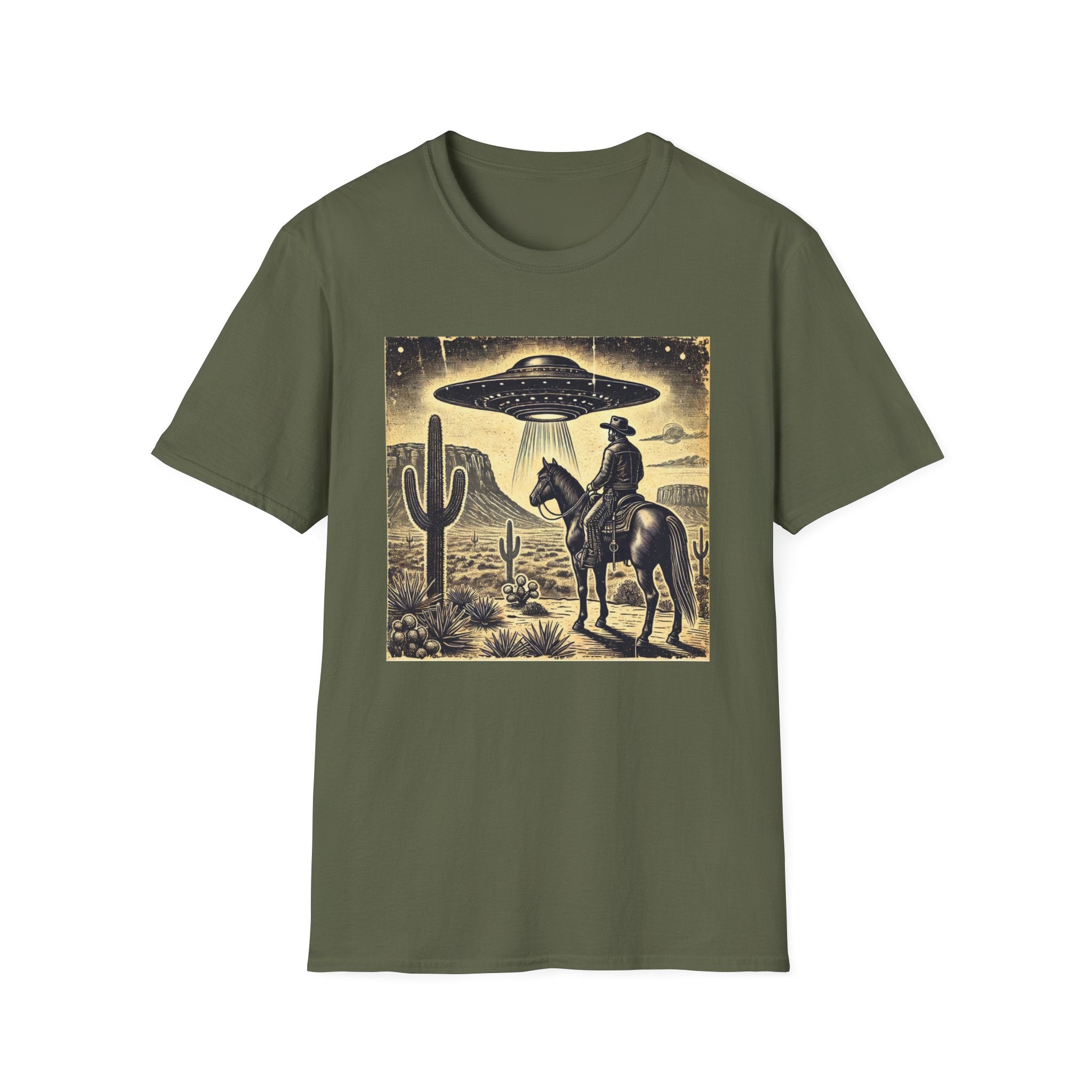 Cowboy & UFO T-Shirt