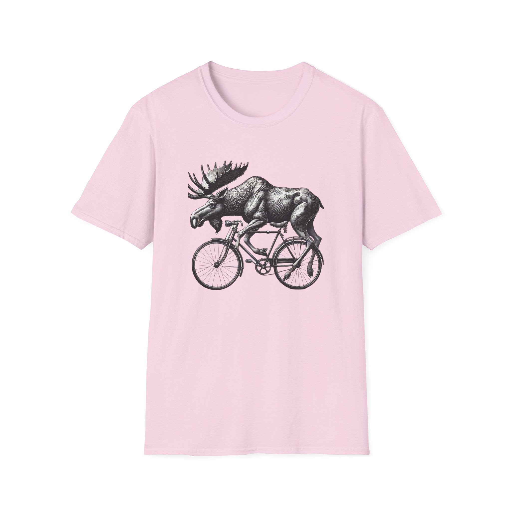 Moose on a Bike T-Shirt