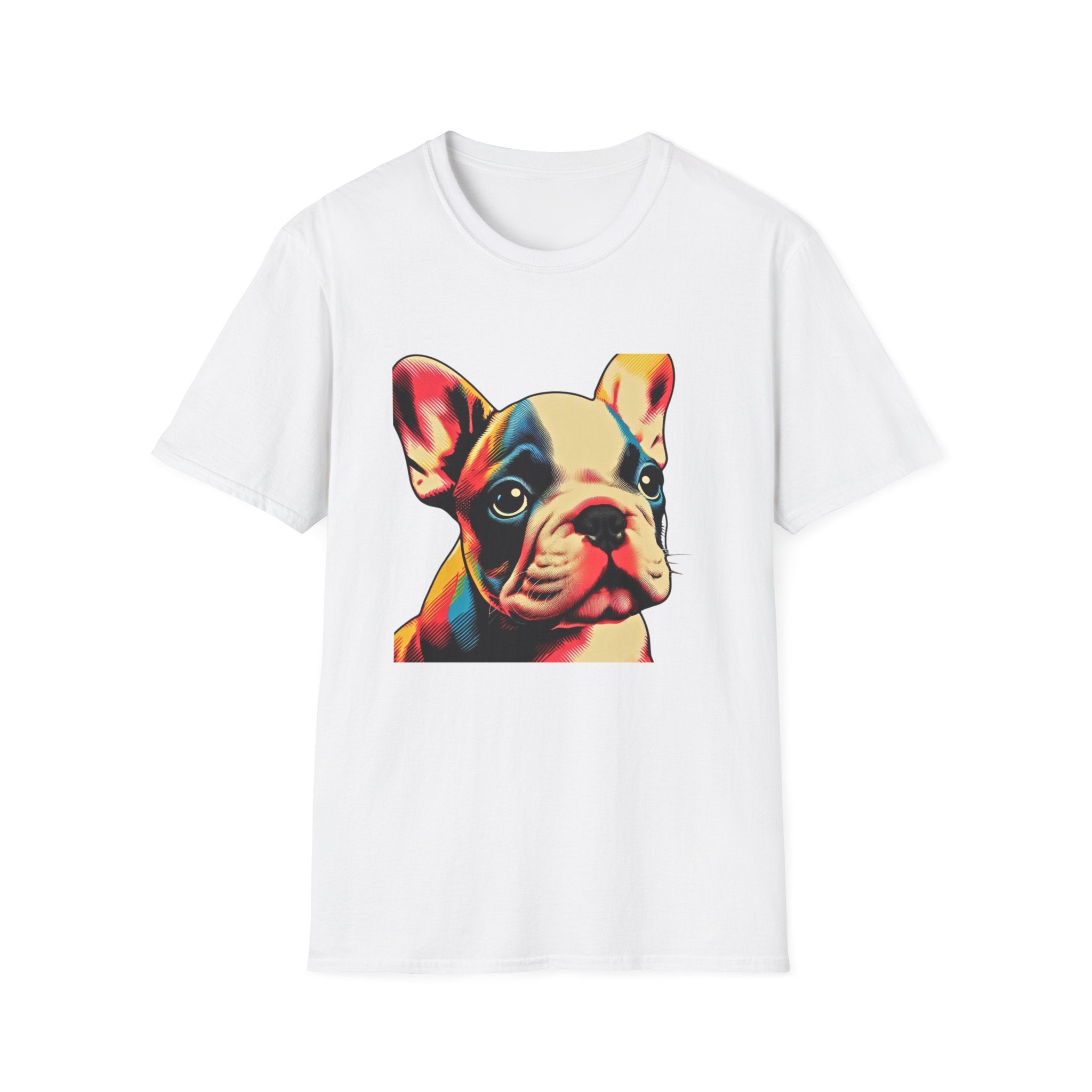 French Bulldog Pop Art Face T-Shirt