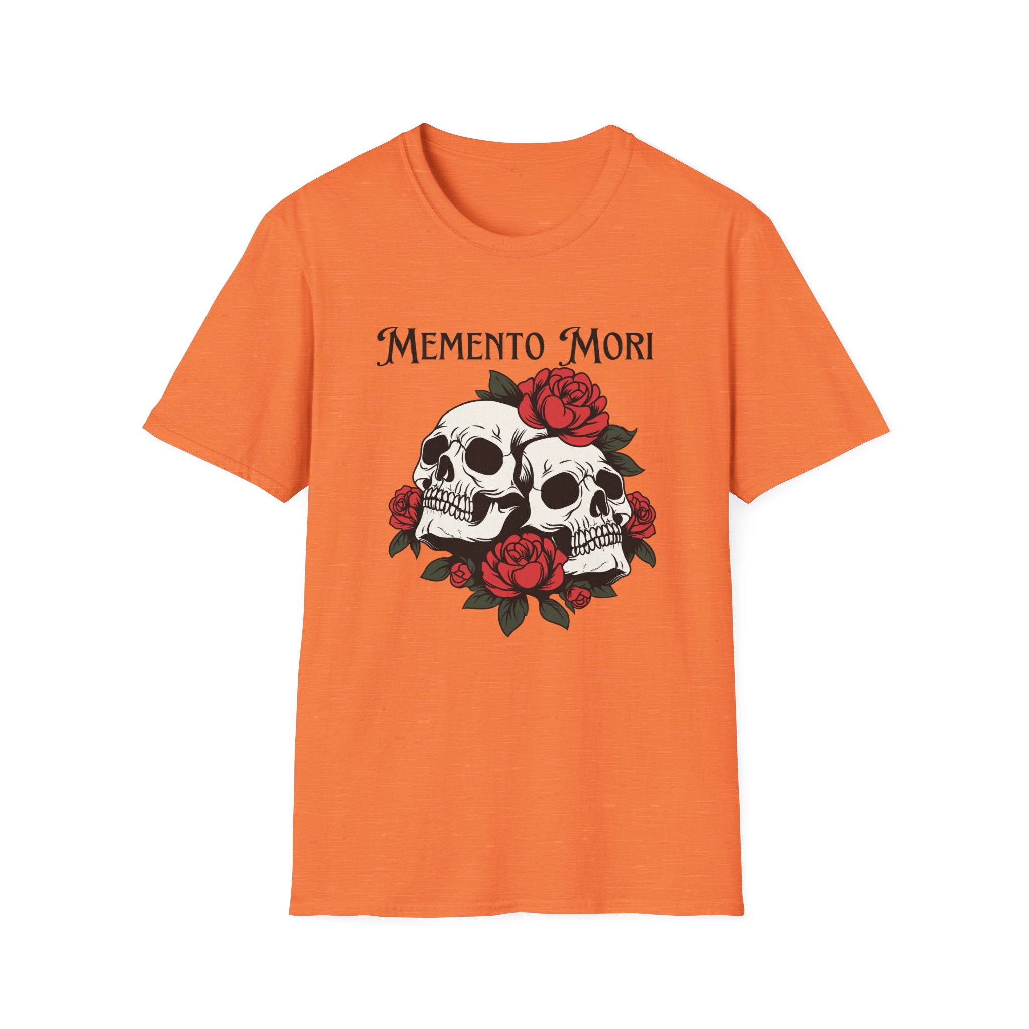 Memento Mori Floral Skull T-Shirt