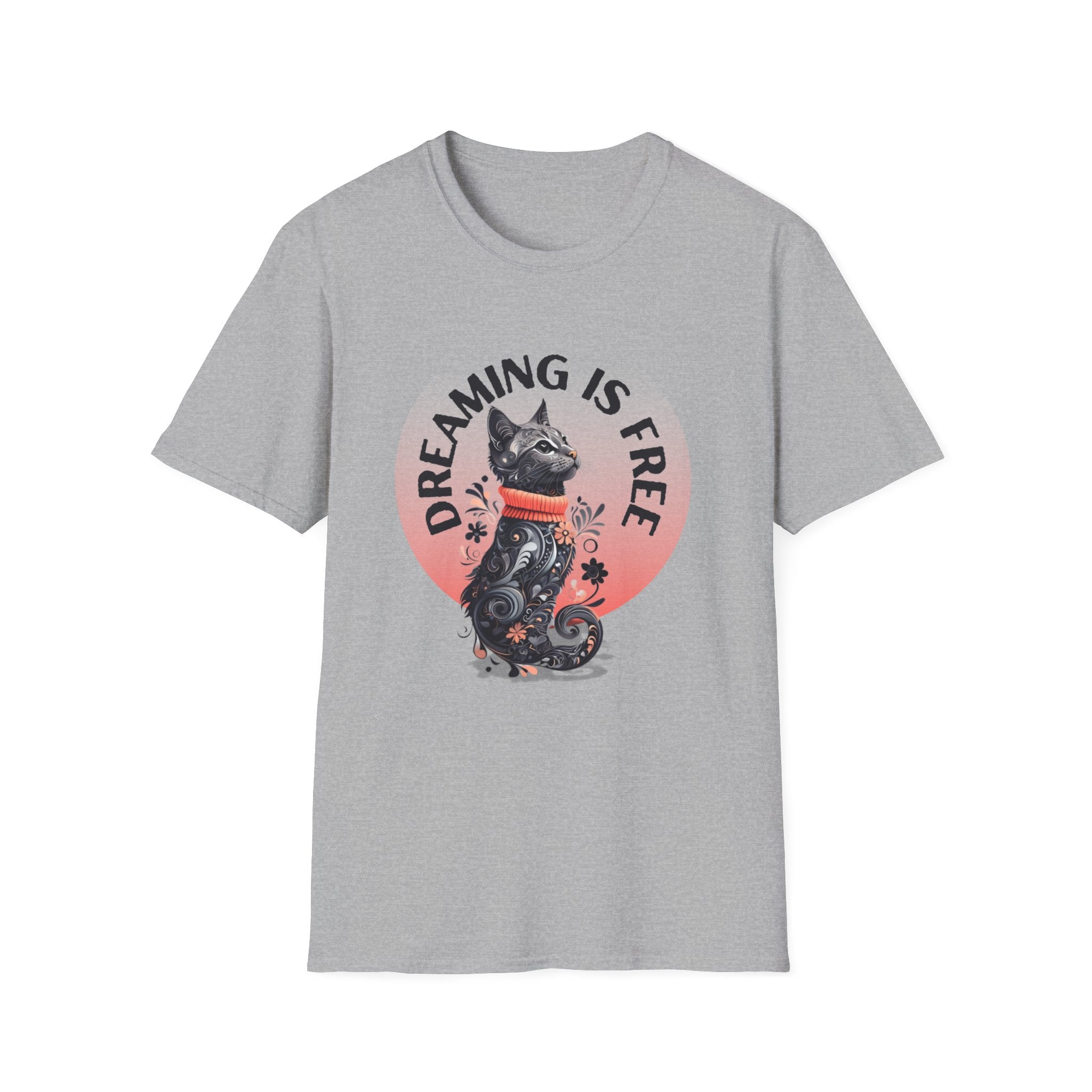 Dreaming Is Free Cat T-Shirt