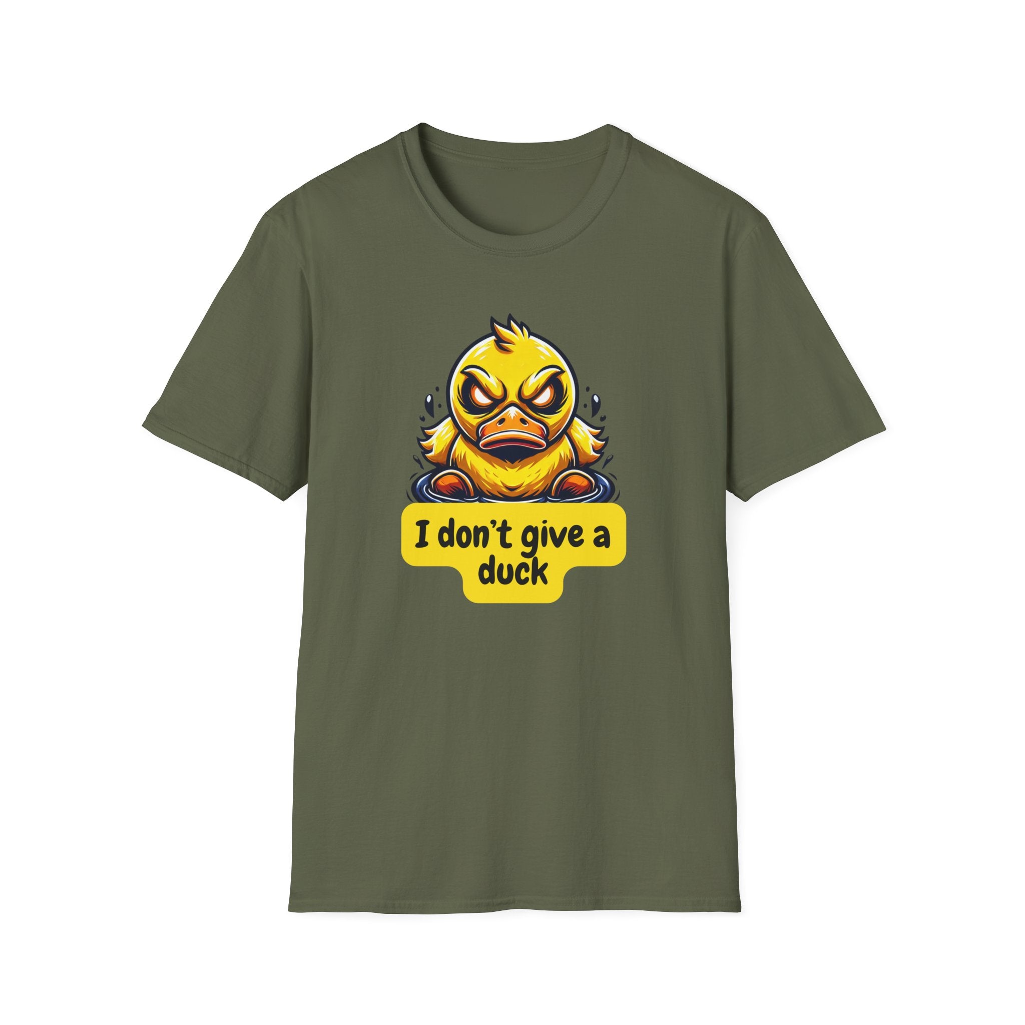 Angry Duck "I Don't Give a Duck" T-shirt