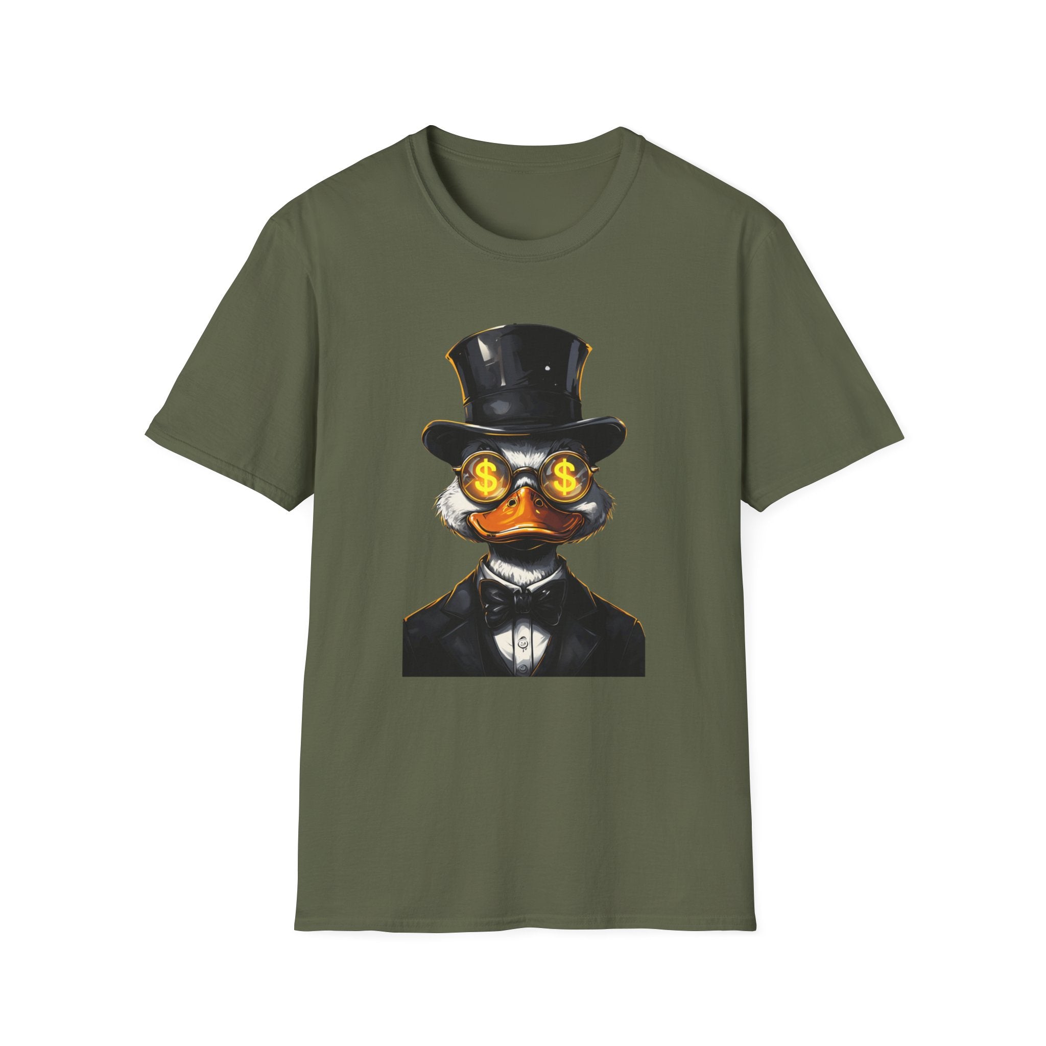 Rich Duck in Top Hat T-Shirt