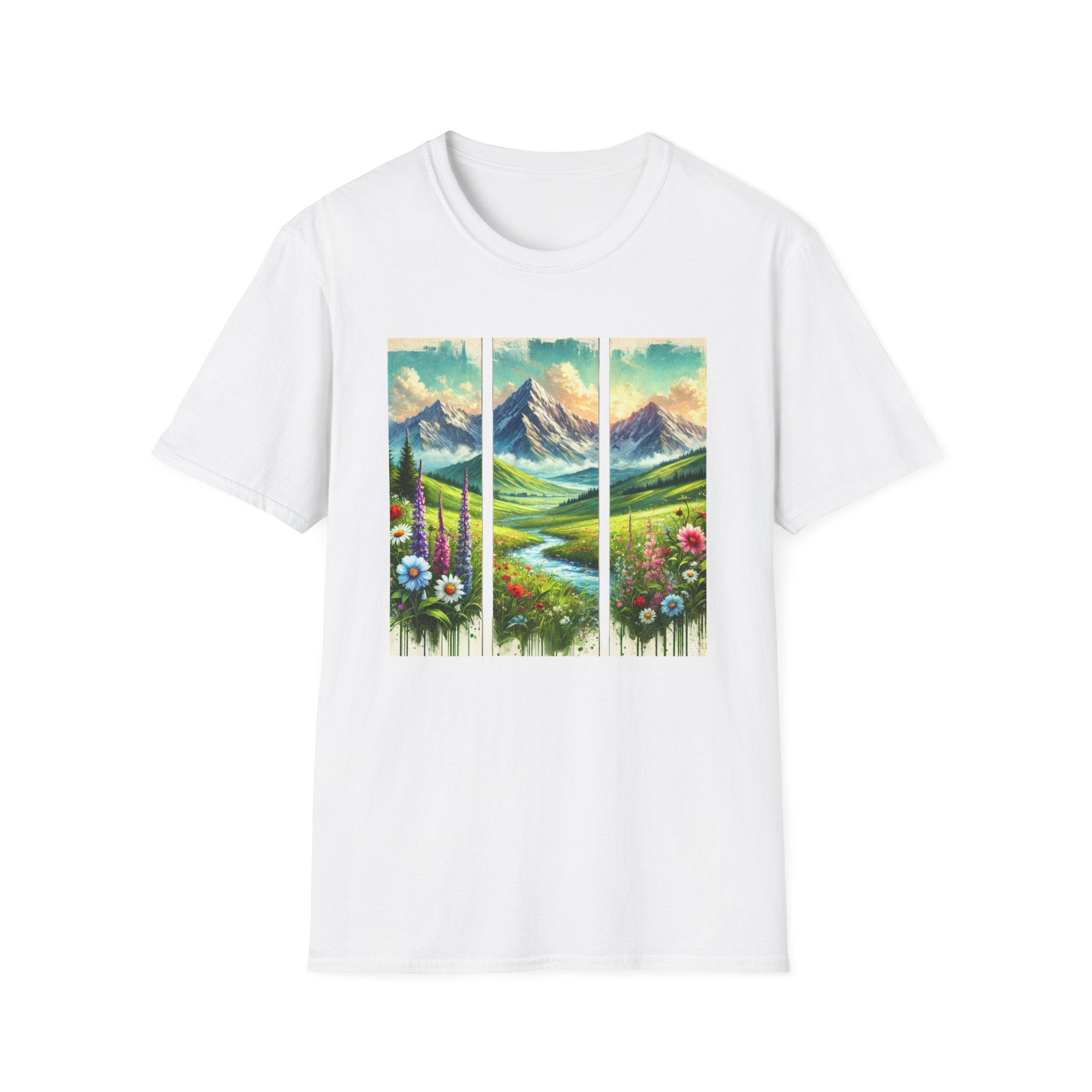 Mountain Bliss Landscape T-Shirt