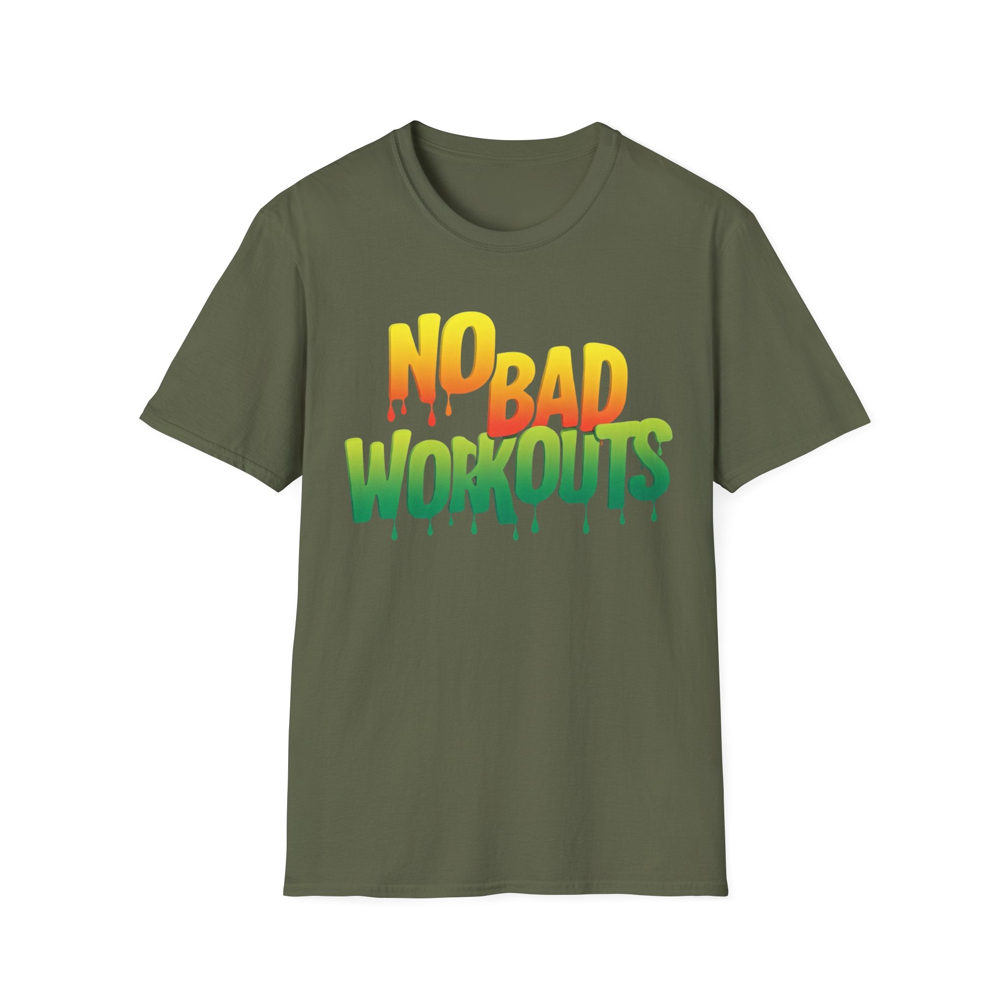 No Bad Workouts Gradient T-shirt