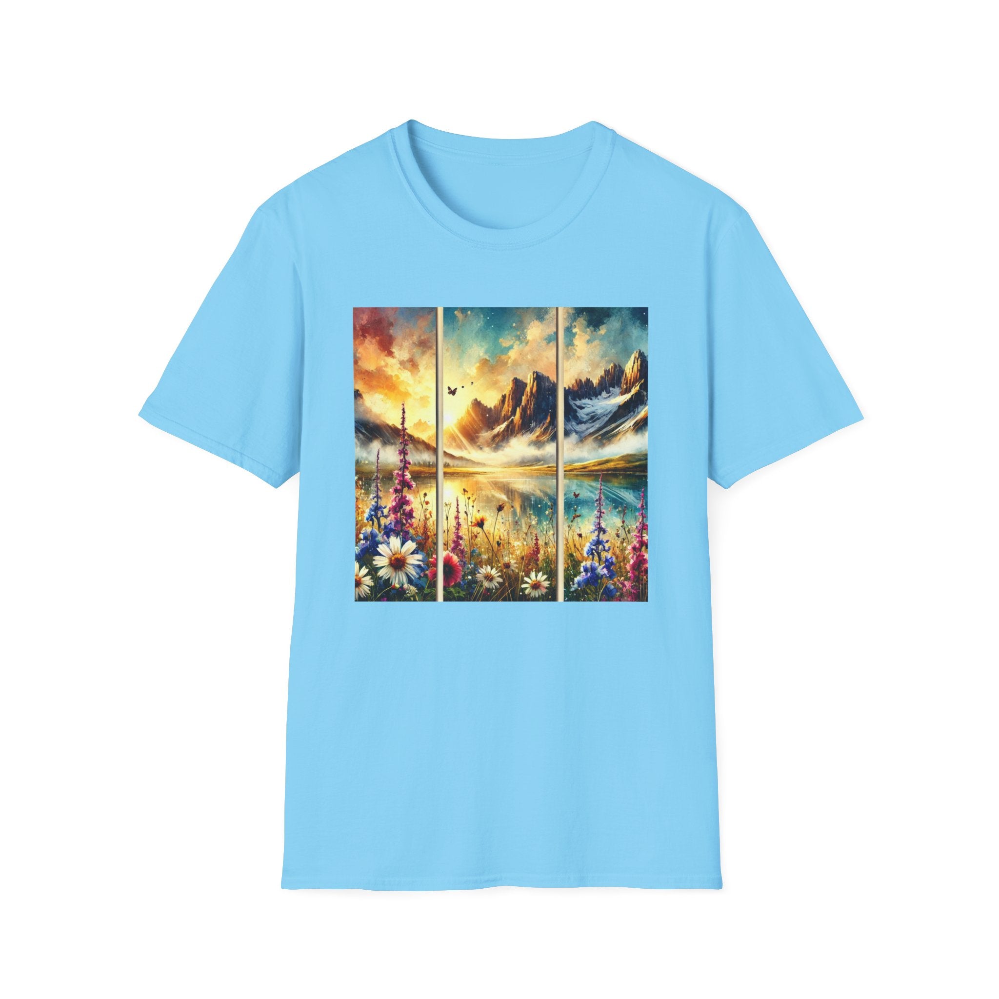Sunset Mountain Landscape T-Shirt