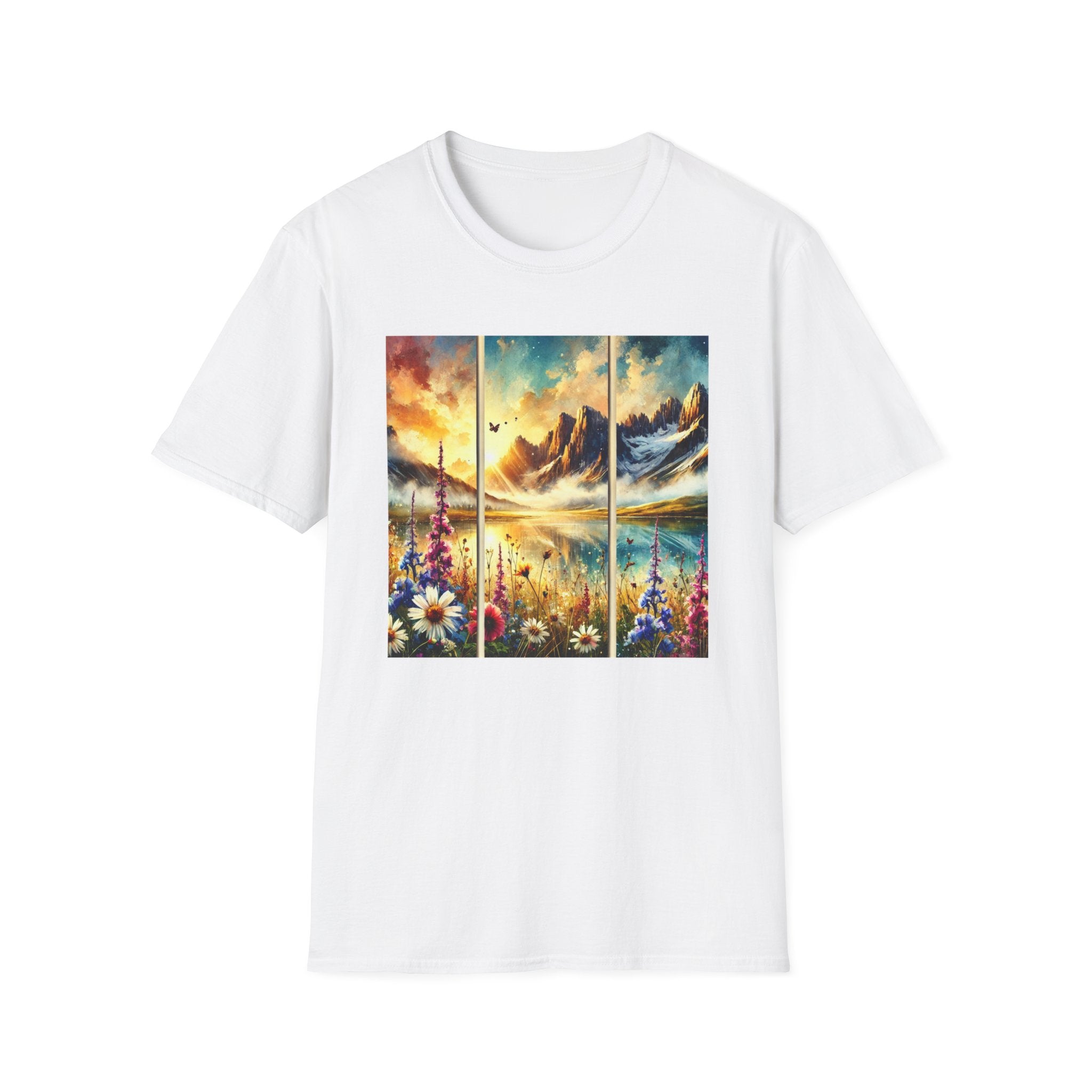 Sunset Mountain Landscape T-Shirt
