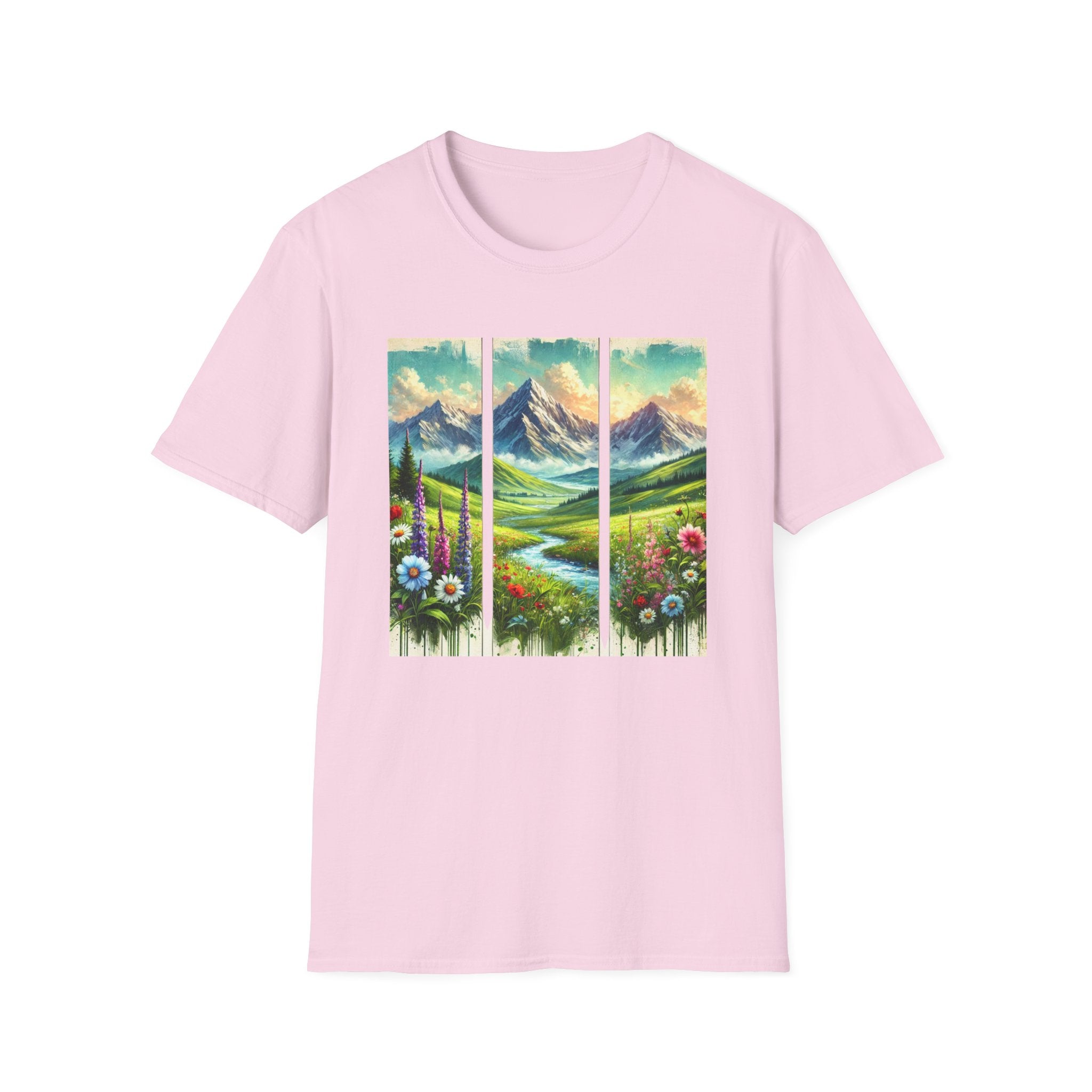 Mountain Bliss Landscape T-Shirt