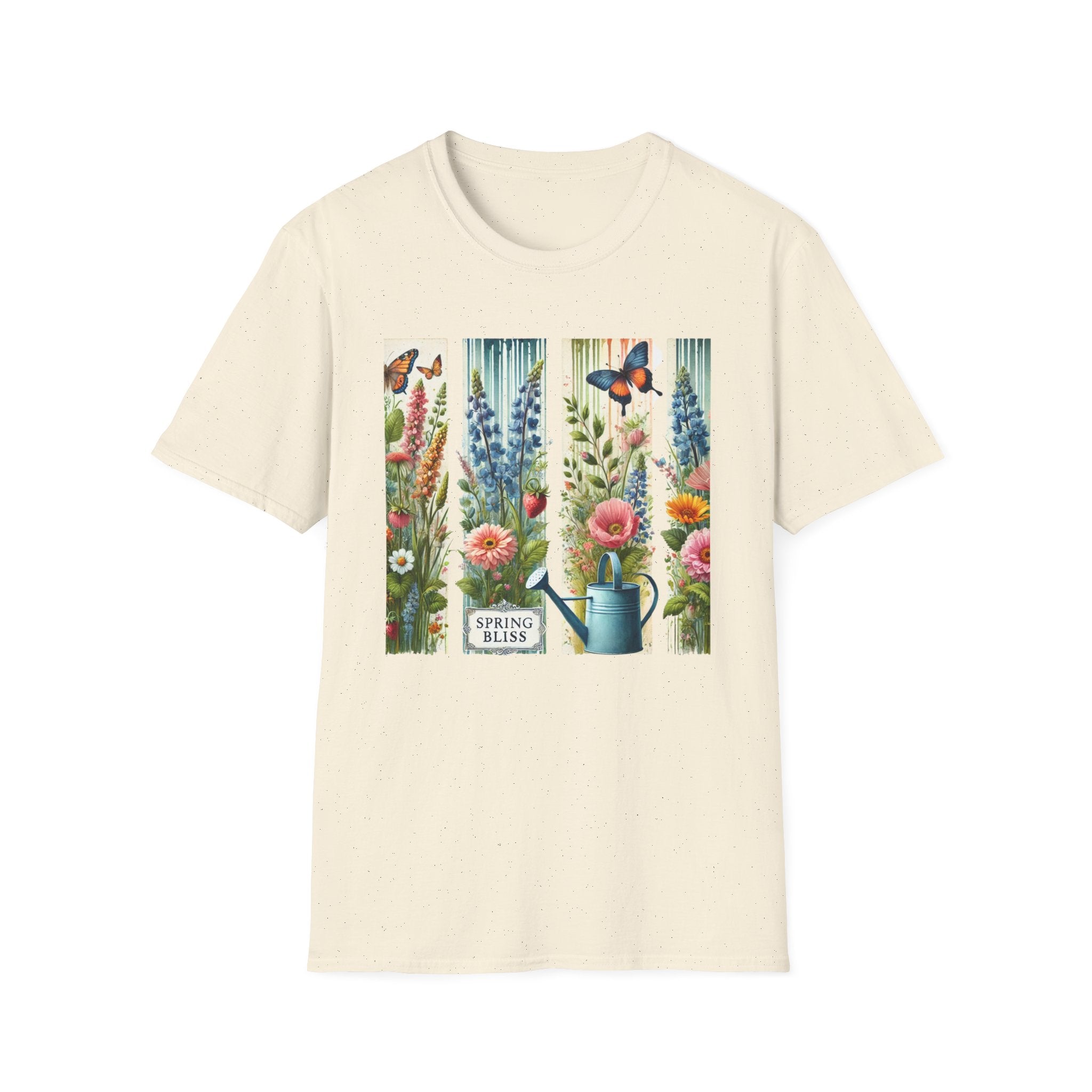 Spring Bliss Watercolor Floral T-Shirt