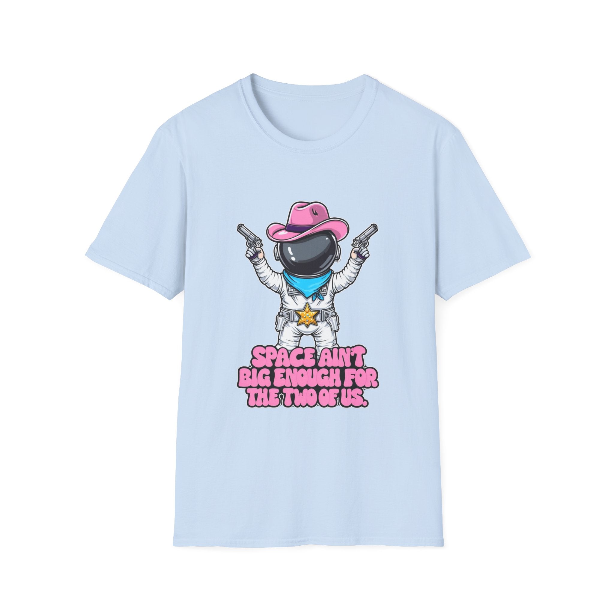 Space Cowgirl Galactic Showdown T-Shirt