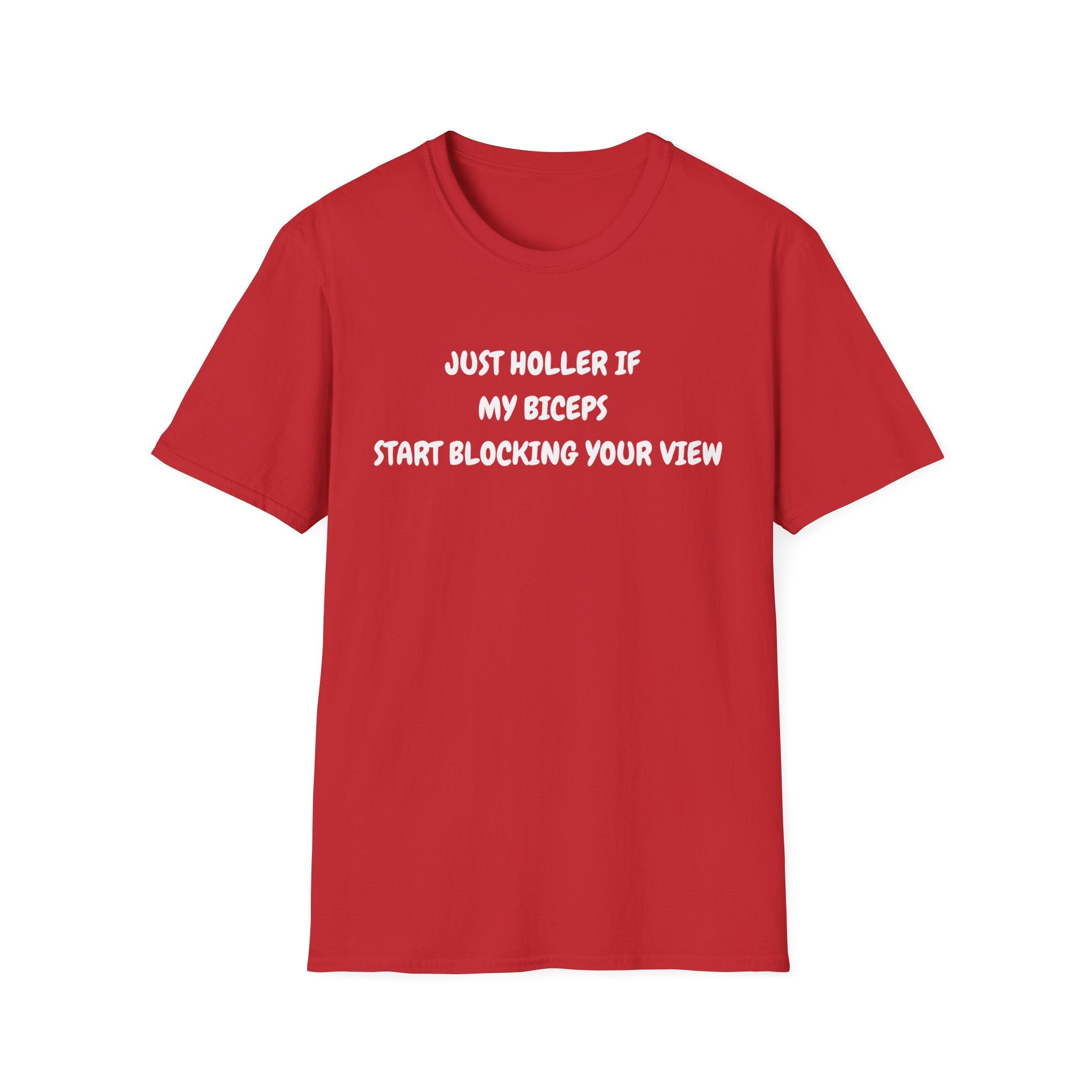 Just Holler Biceps T-shirt