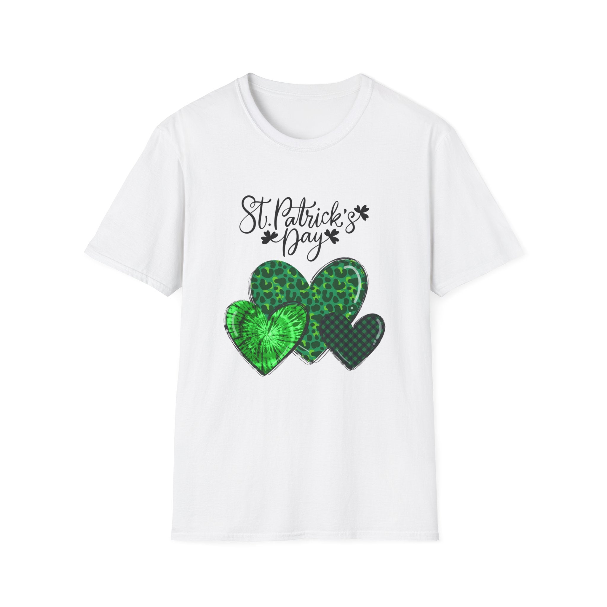St. Patrick’s Day Green Hearts T-Shirt
