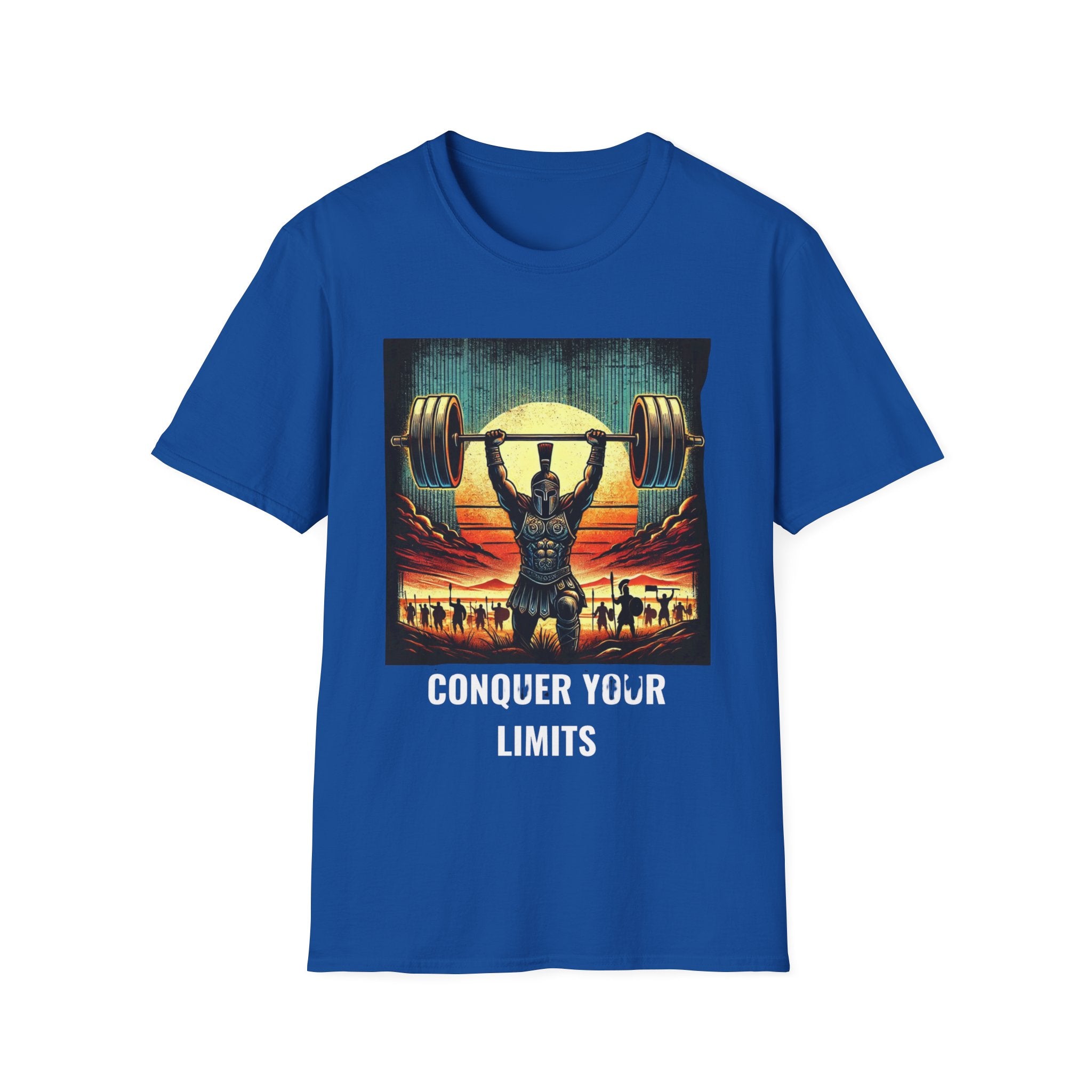 Conquer Your Limits (Sunset Warrior) T-shirt