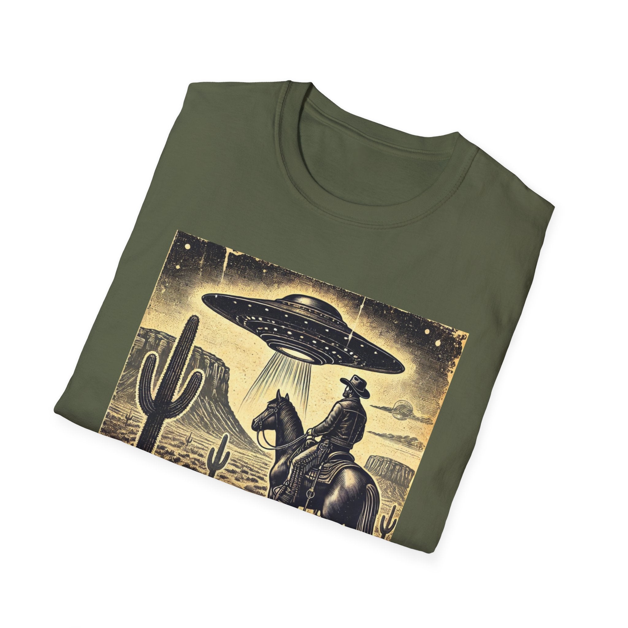 Cowboy & UFO T-Shirt