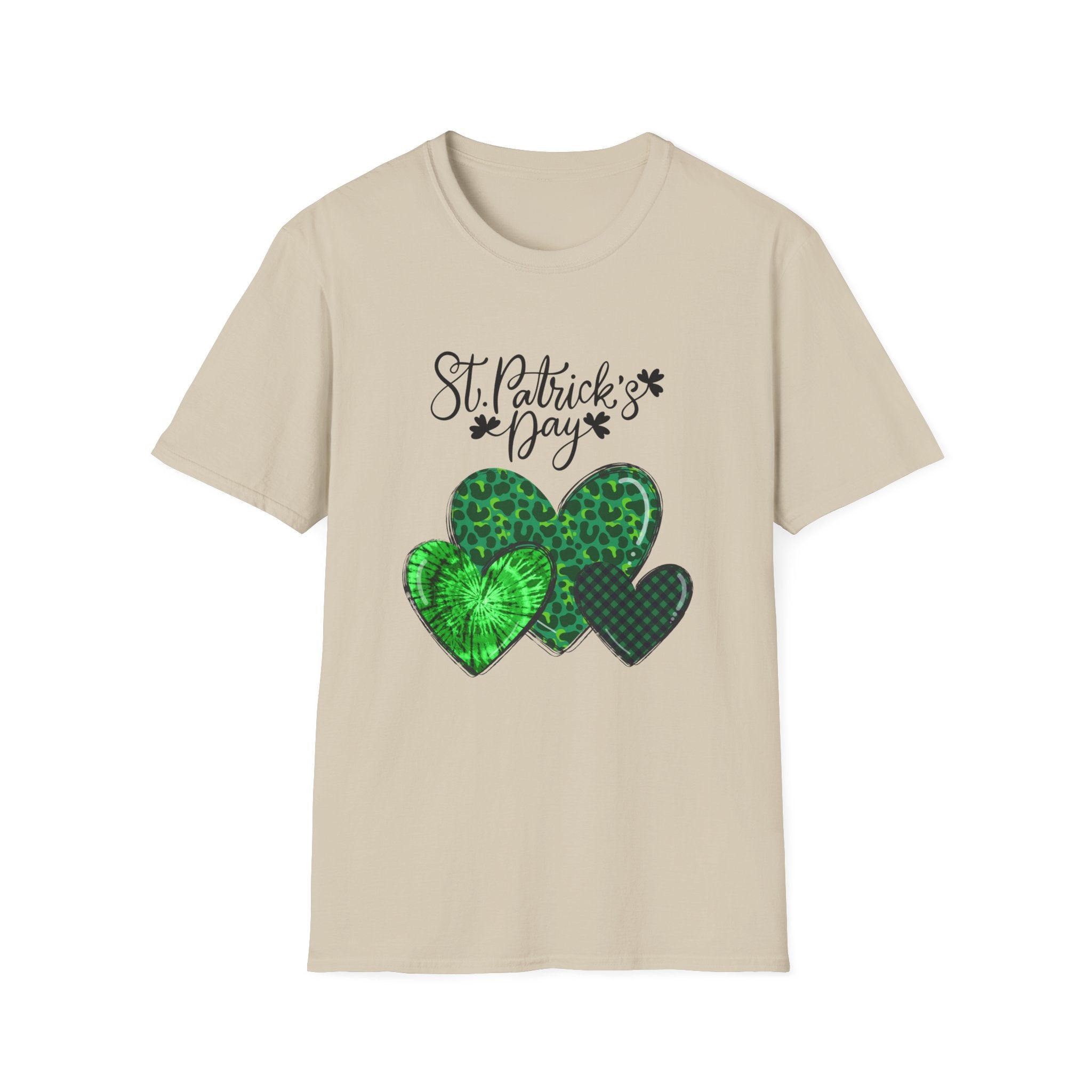 St. Patrick’s Day Green Hearts T-Shirt