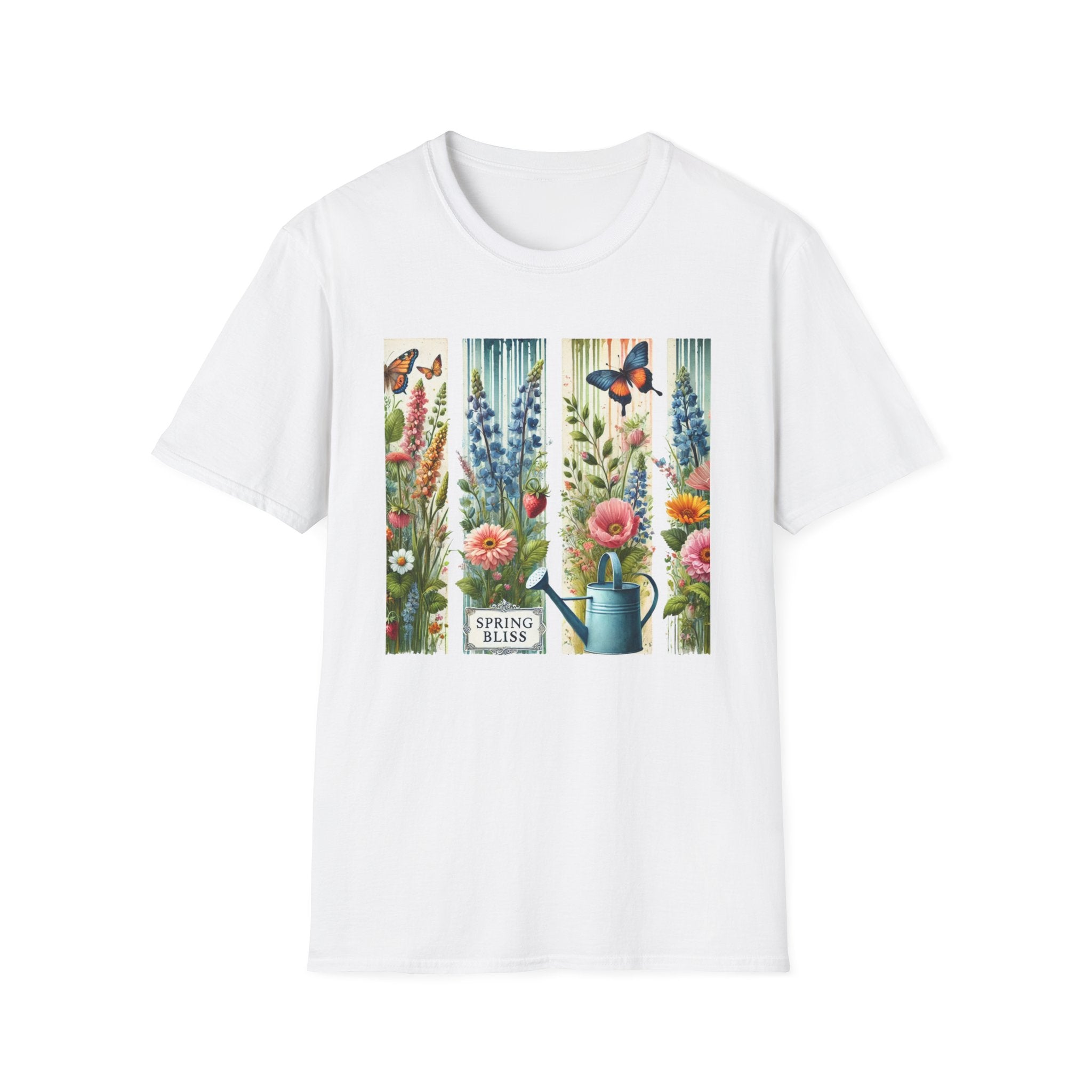 Spring Bliss Watercolor Floral T-Shirt