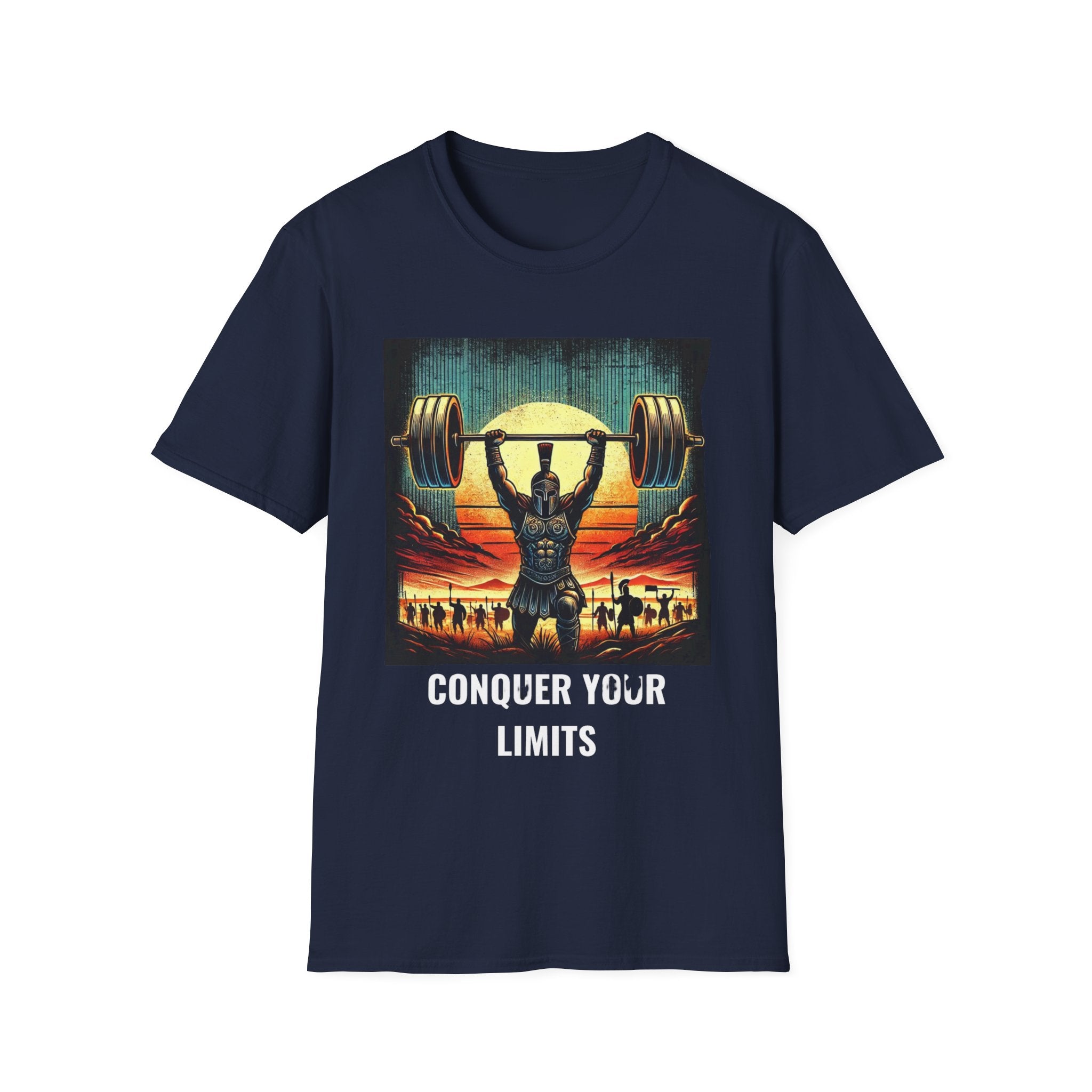 Conquer Your Limits (Sunset Warrior) T-shirt