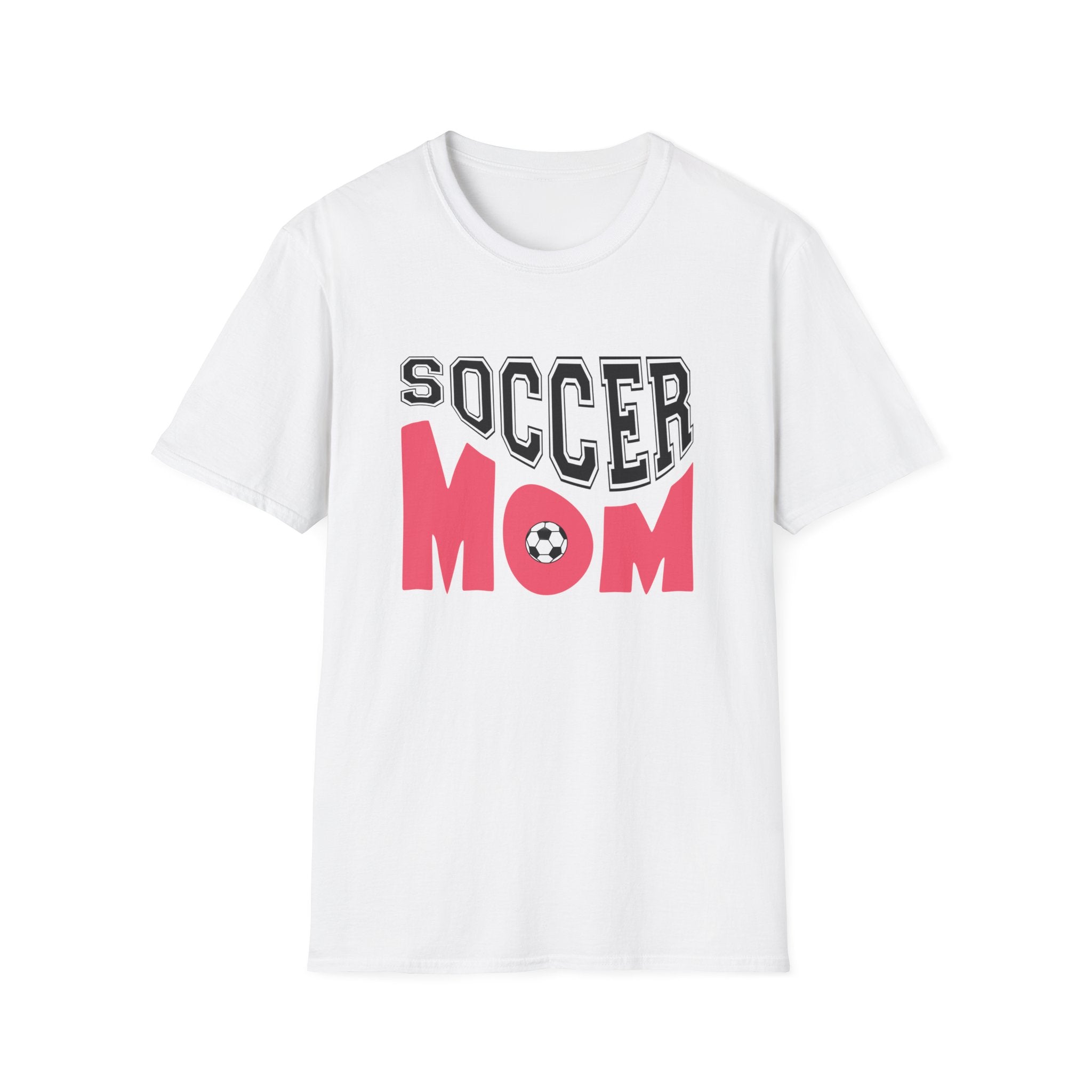 Soccer Mom Bold Letter T-Shirt
