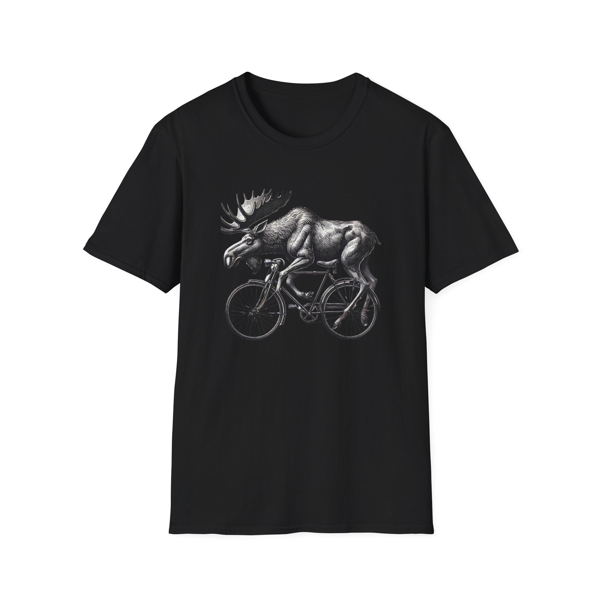 Moose on a Bike T-Shirt