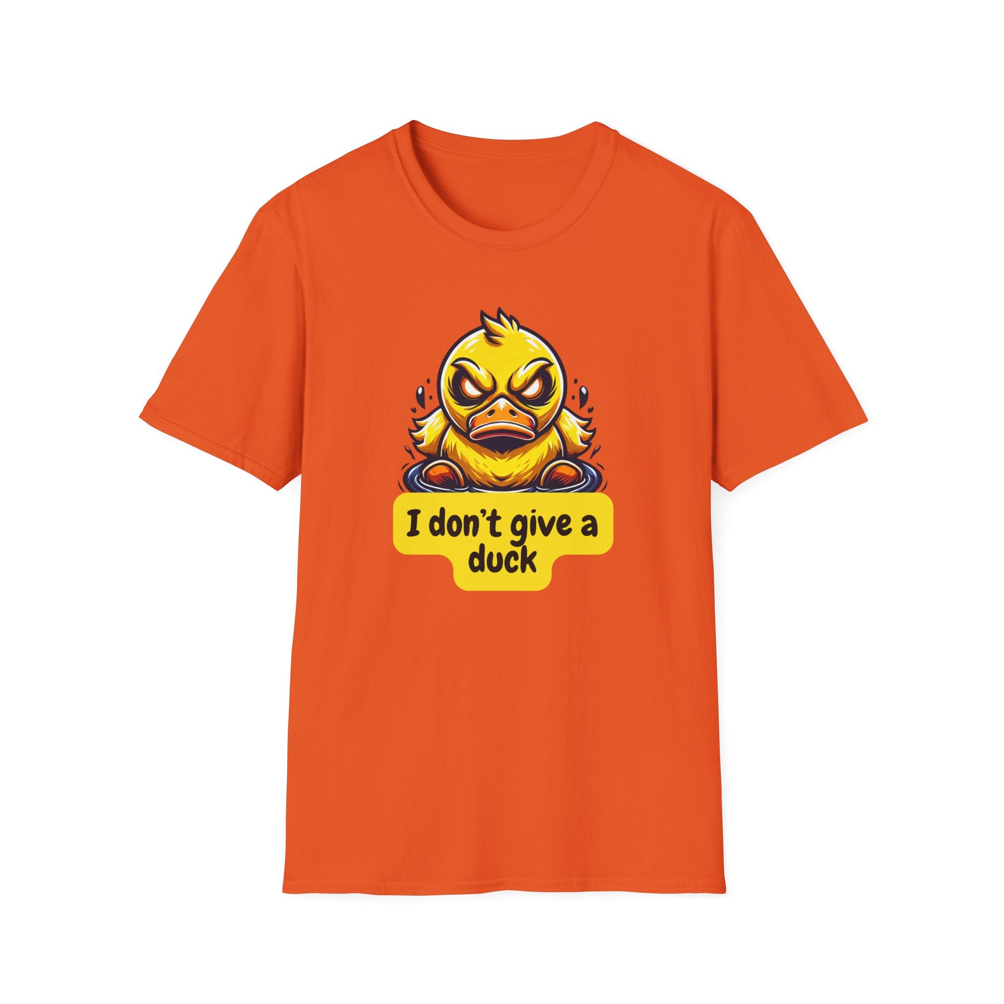 Angry Duck "I Don't Give a Duck" T-shirt