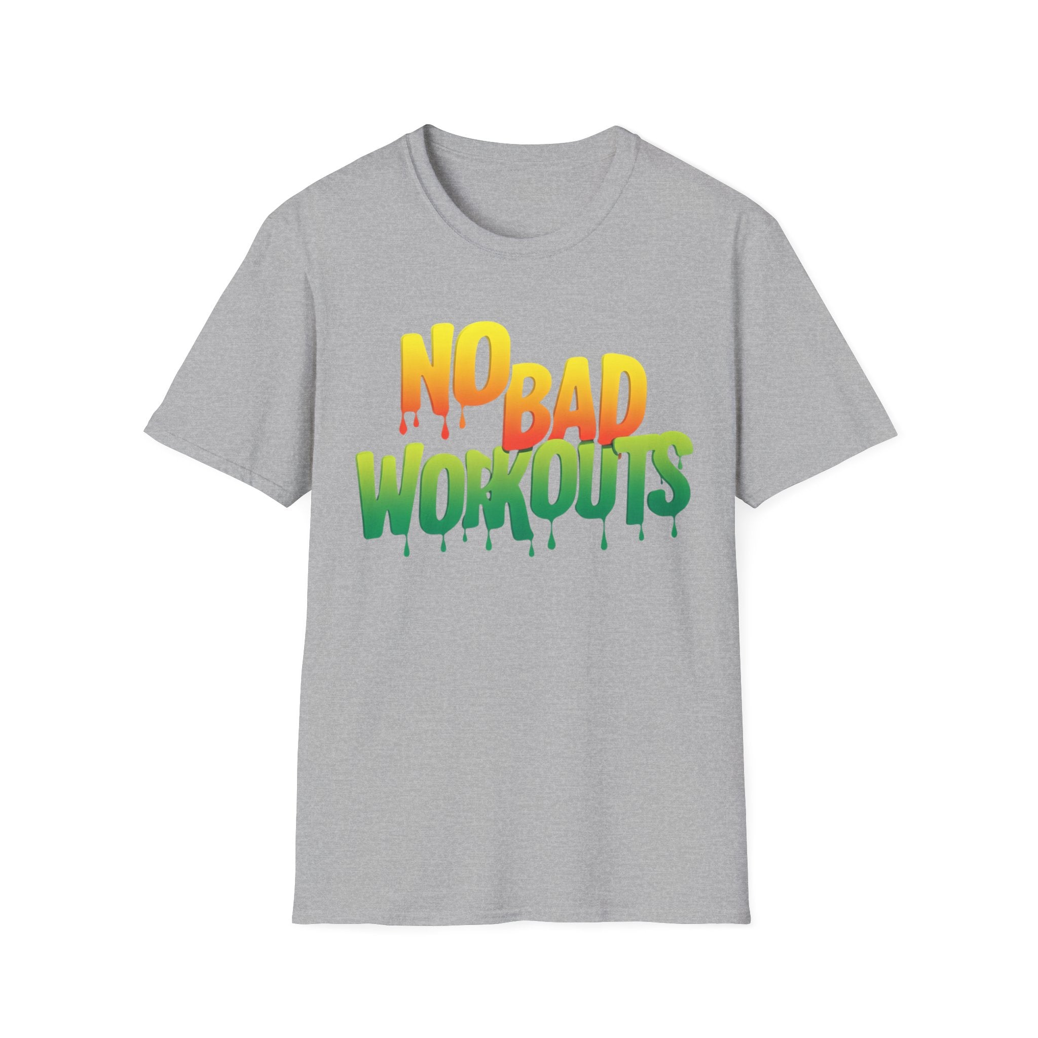 No Bad Workouts Gradient T-shirt