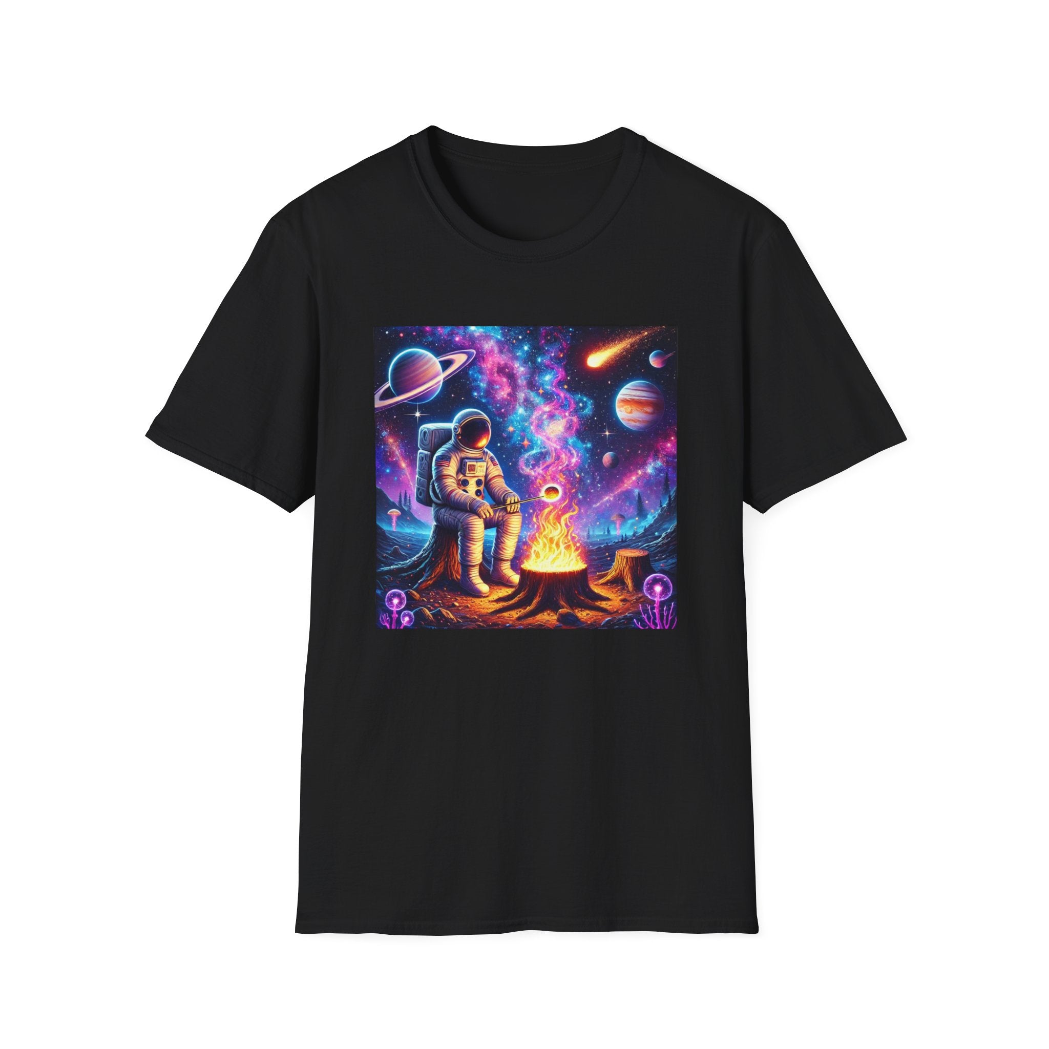 Cosmic Campfire Astronaut T-Shirt