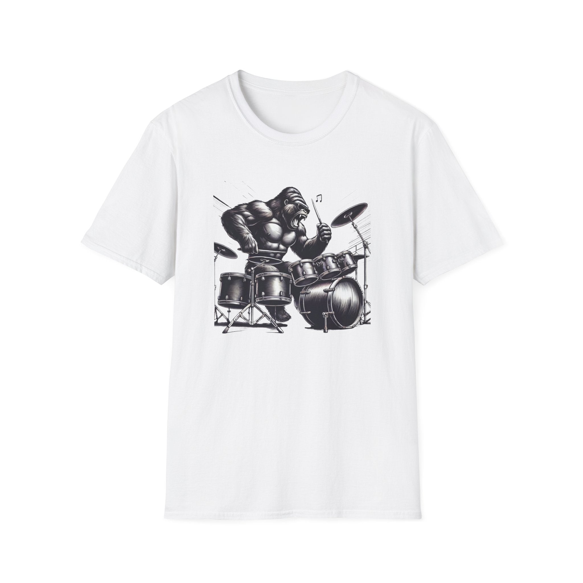 Gorilla Drummer T-Shirt