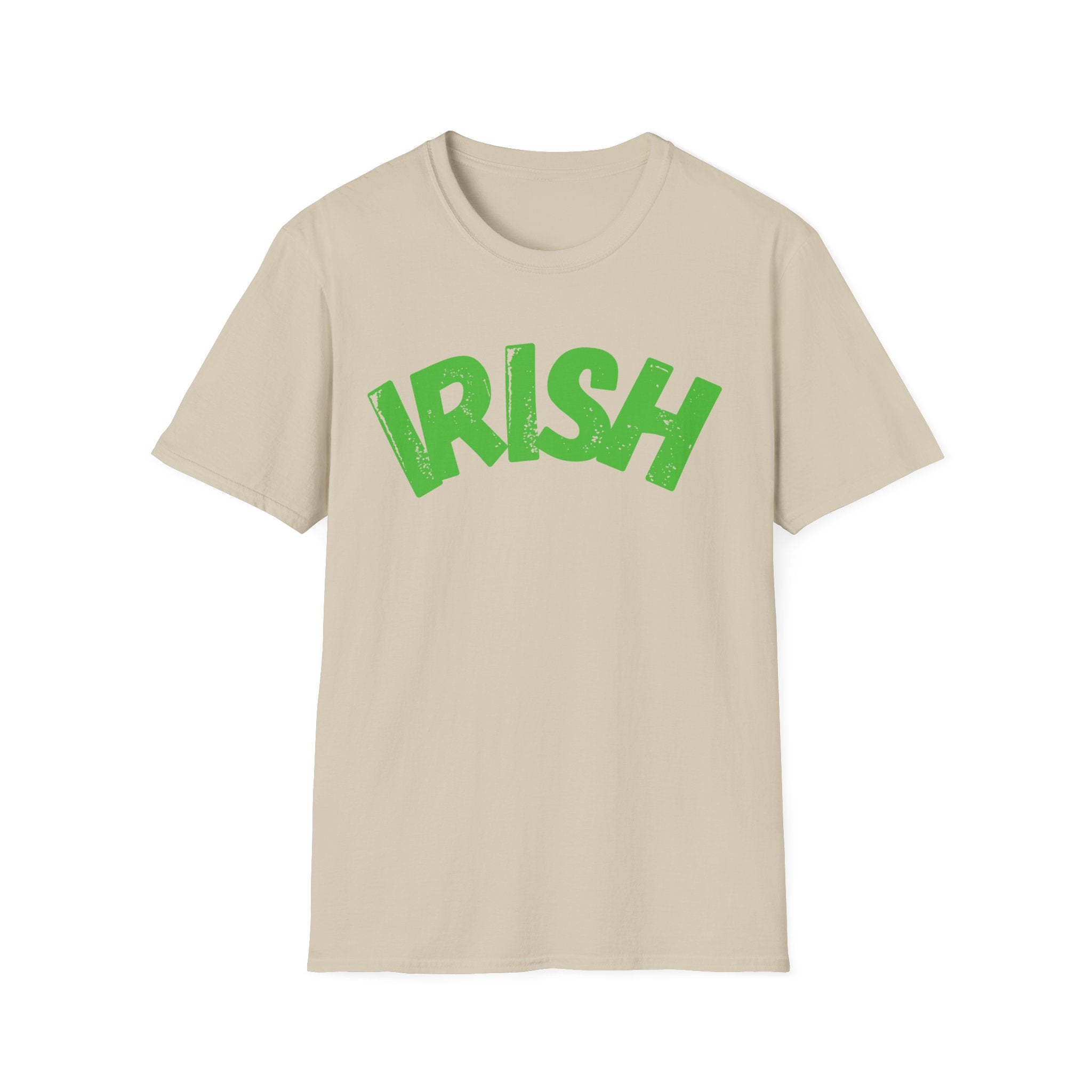 Irish Bold Green Letter T-Shirt