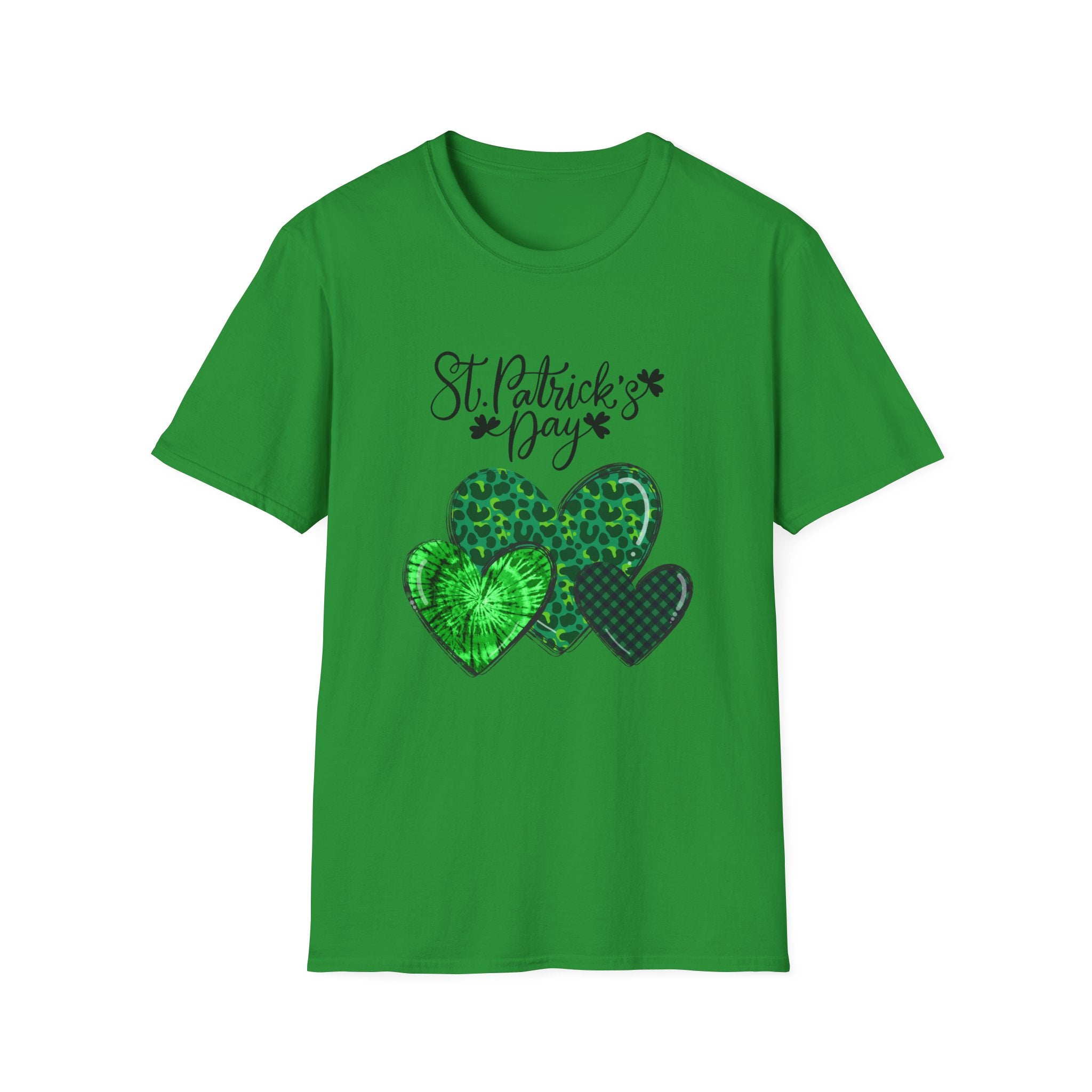 St. Patrick’s Day Green Hearts T-Shirt