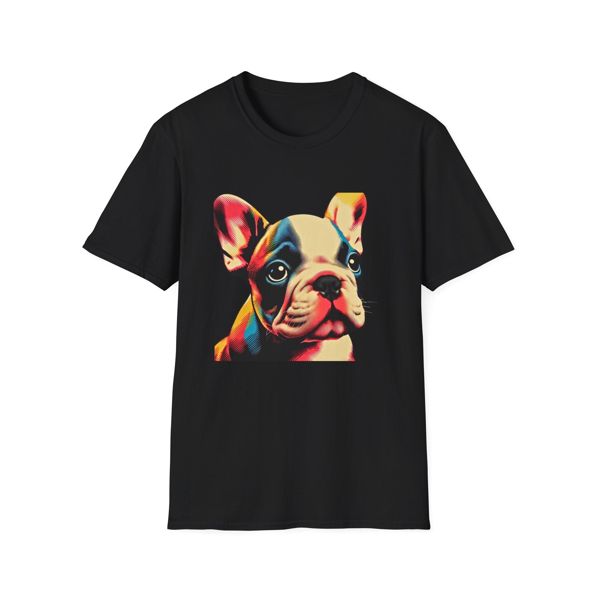 French Bulldog Pop Art Face T-Shirt