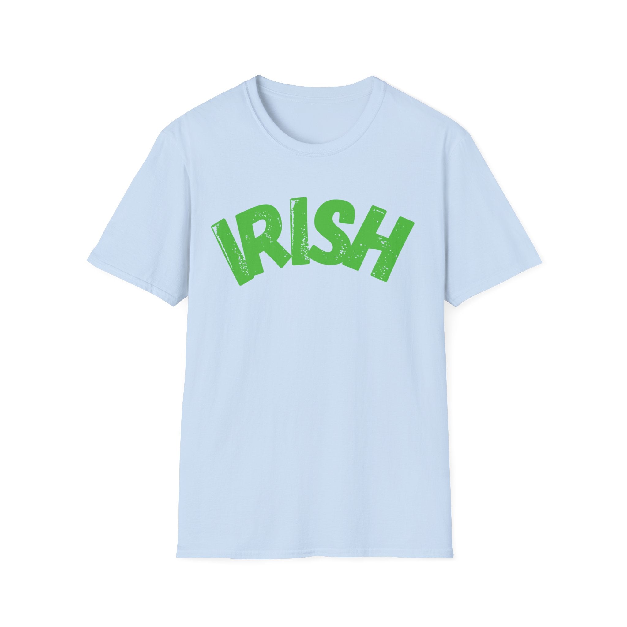 Irish Bold Green Letter T-Shirt
