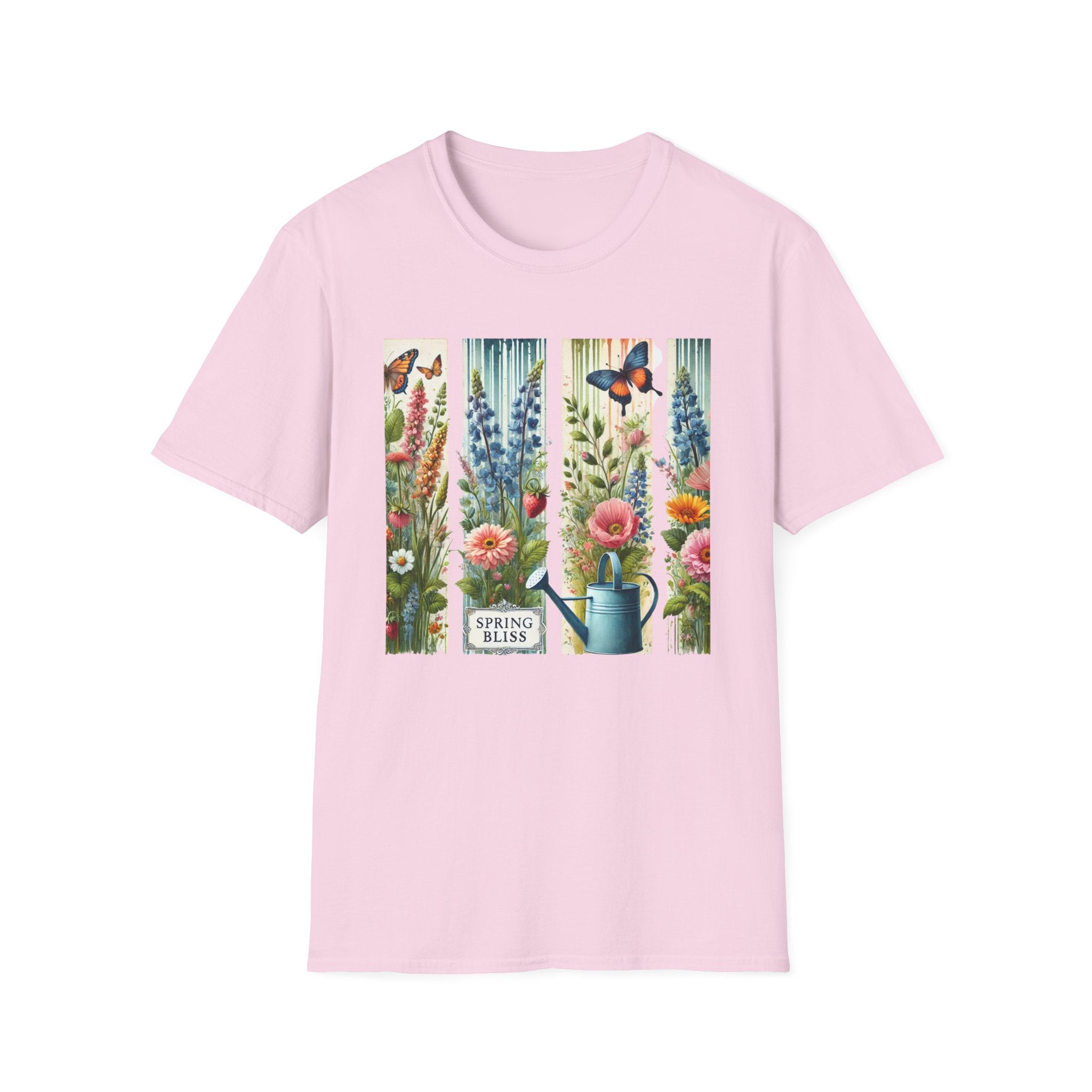 Spring Bliss Watercolor Floral T-Shirt