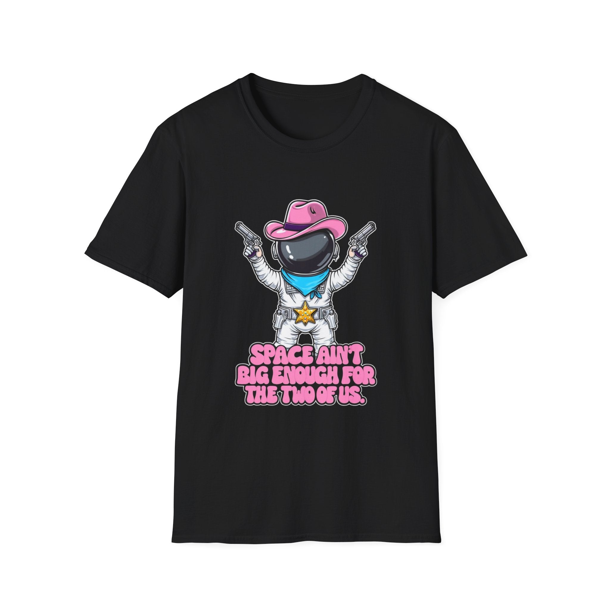 Space Cowgirl Galactic Showdown T-Shirt