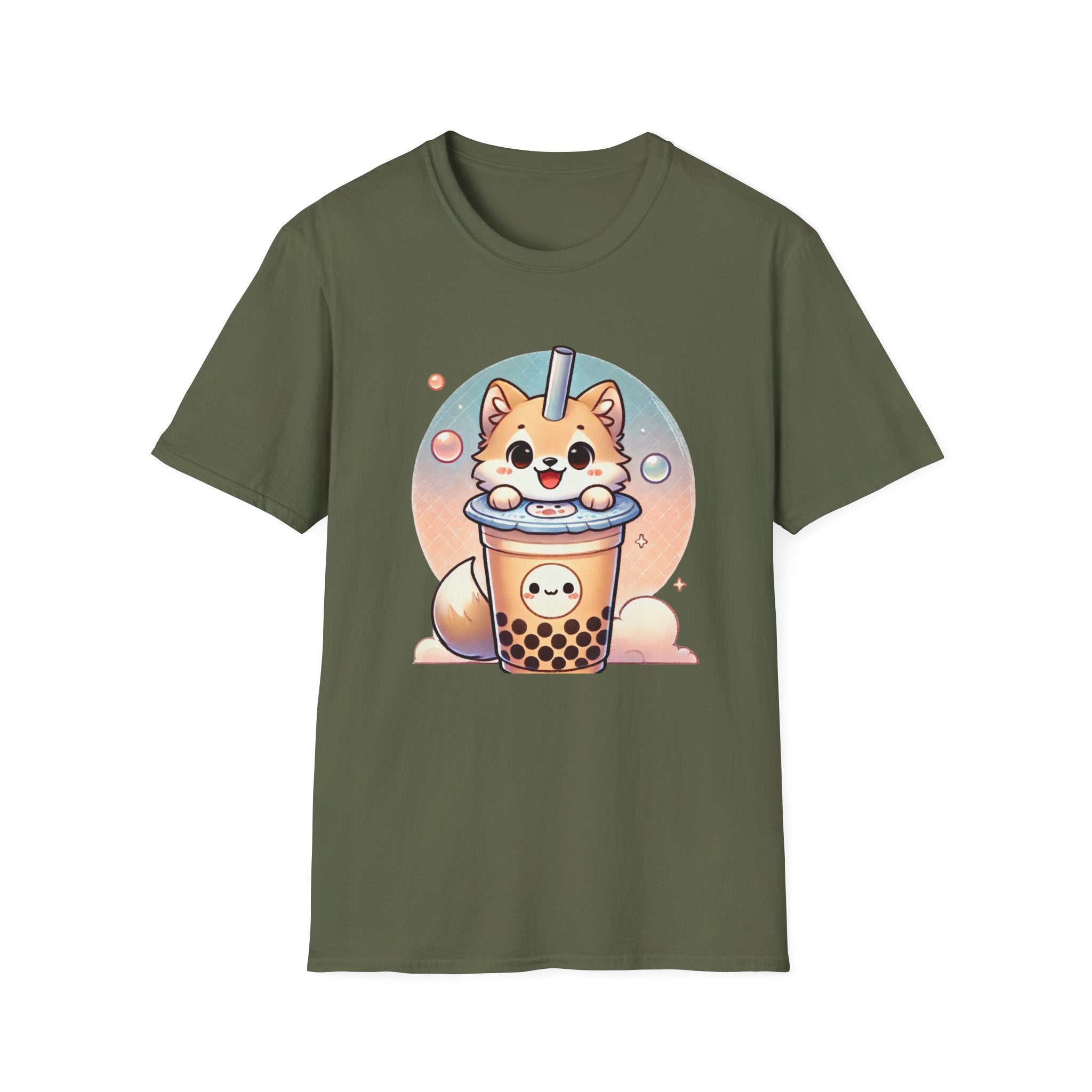 Corgi Bubble Tea T-Shirt