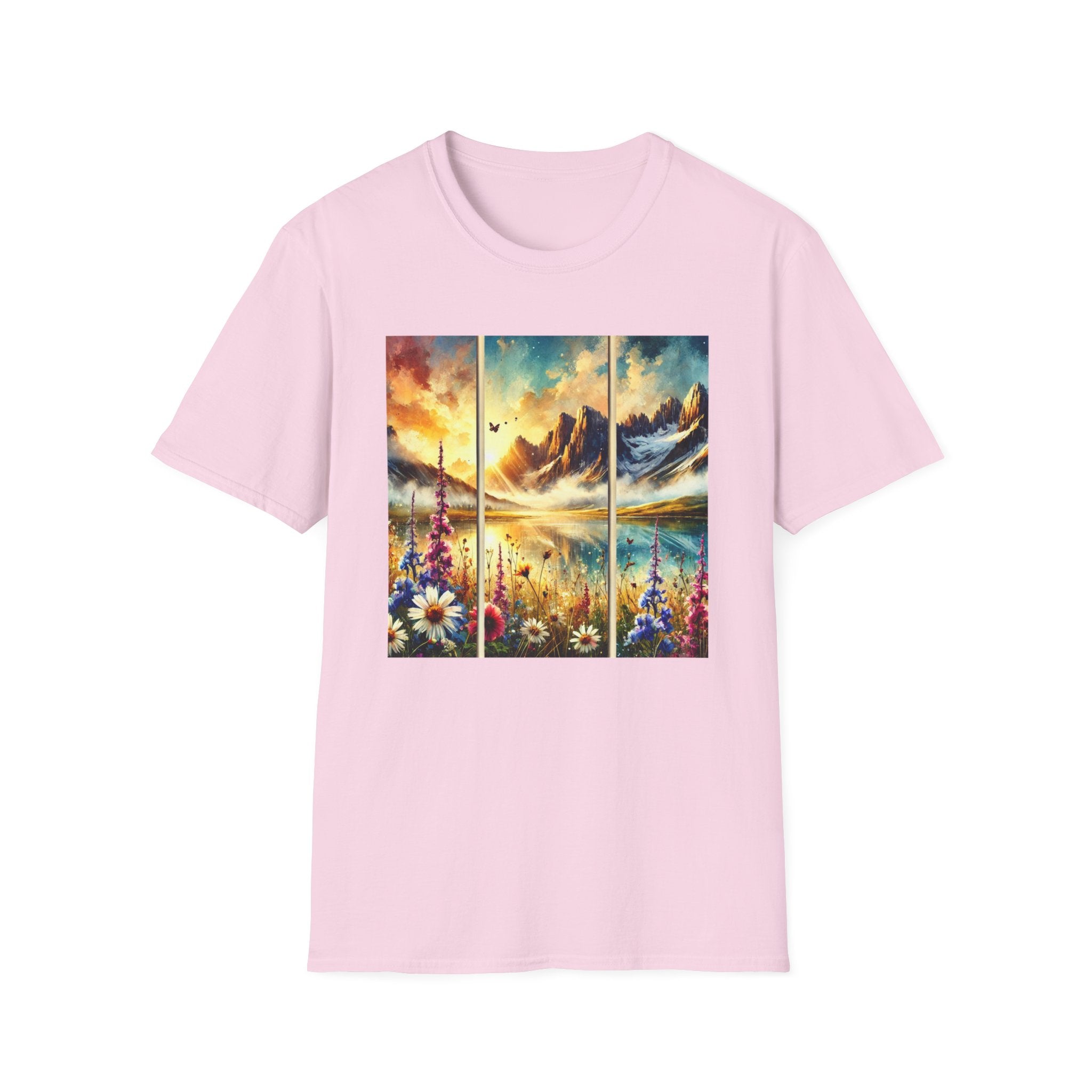 Sunset Mountain Landscape T-Shirt