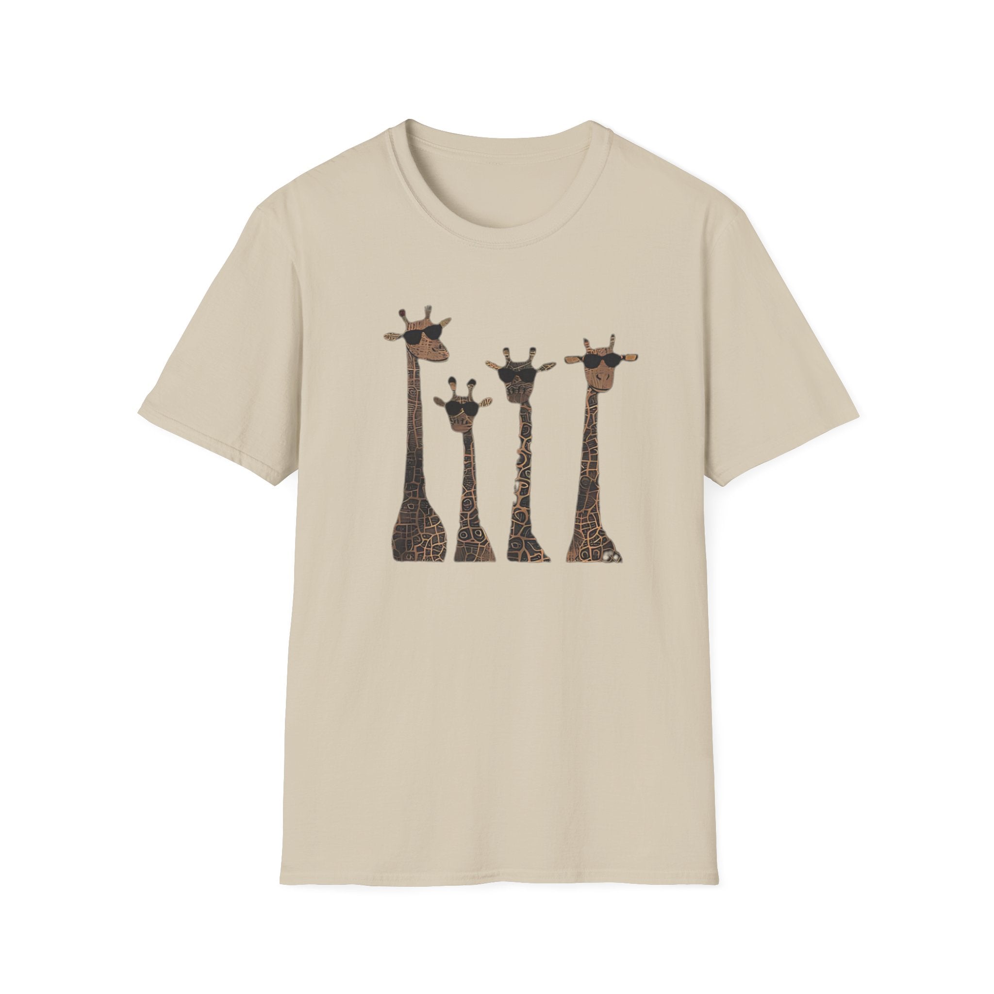 Cool Giraffe Family T-Shirt