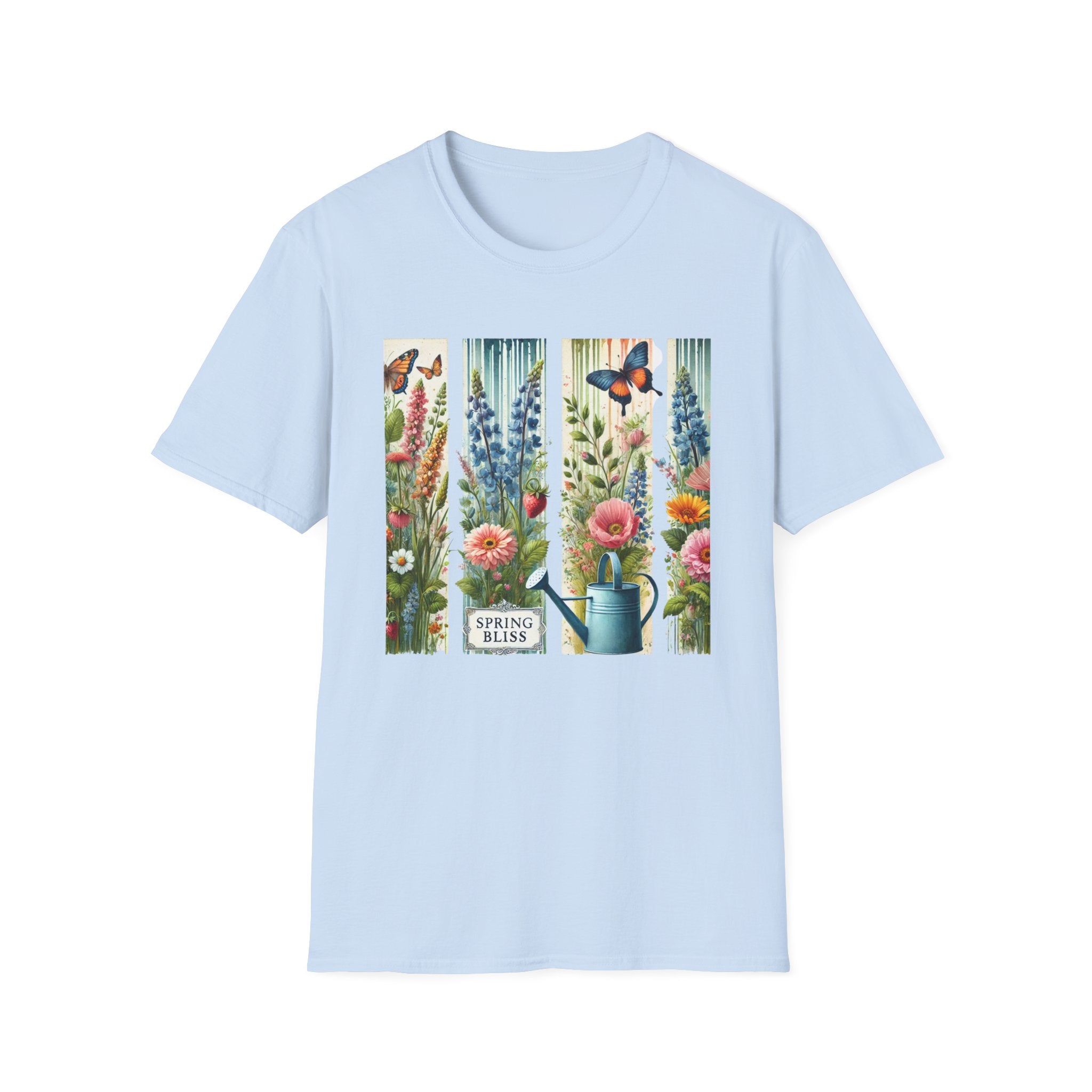 Spring Bliss Watercolor Floral T-Shirt